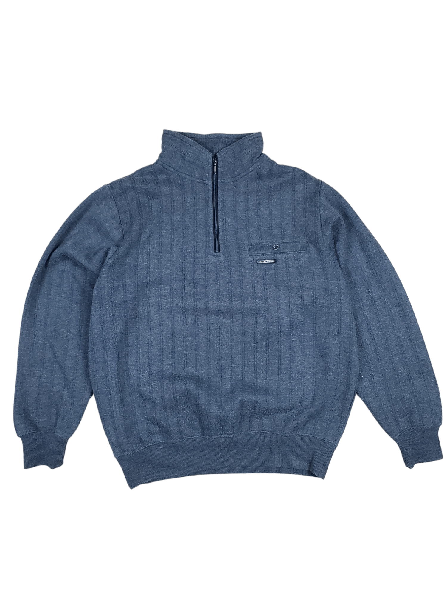 Japanese Brand × Vintage × Yohji Yamamoto Vintage Sacsny Y'Saccs Yohji Yamamoto Sweatshirt Half Zipper Size US M / EU 48-50 / 2 - 1 Thumbnail