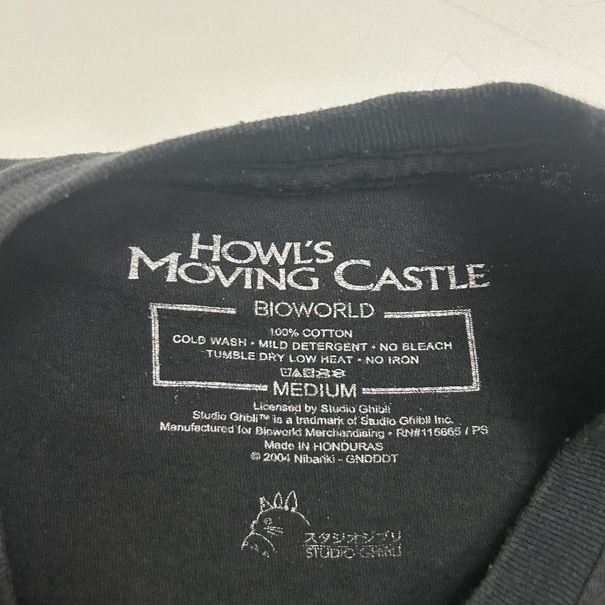 Anime Lot of 2 Studio Ghibli Howl's Moving Castle Promo T-shirt Size US XL / EU 56 / 4 - 8 Thumbnail