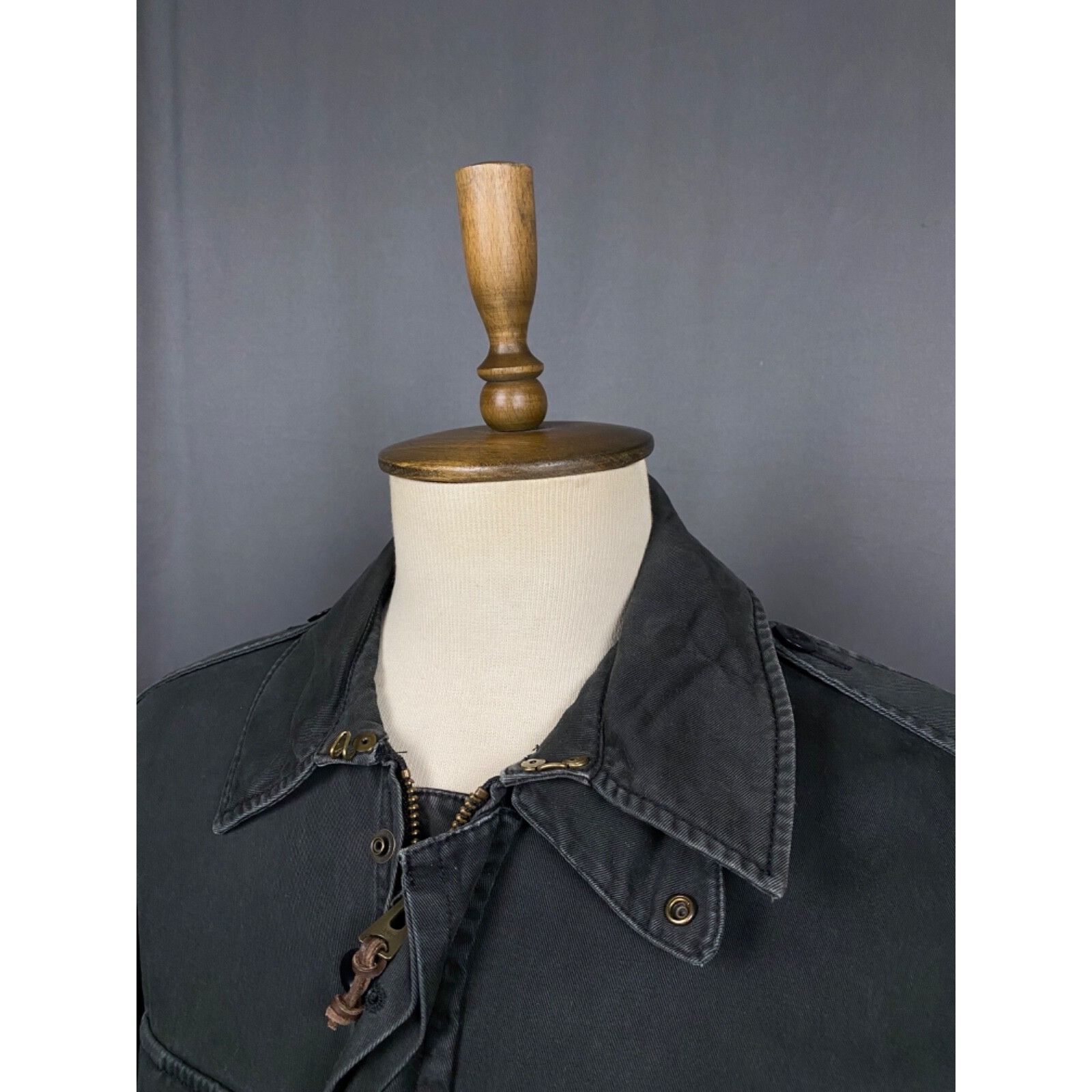 Polo Ralph Lauren Polo Ralph Lauren VTG Men's Black Denim Multipocket Jacket S Size US M / EU 48-50 / 2 - 5 Thumbnail