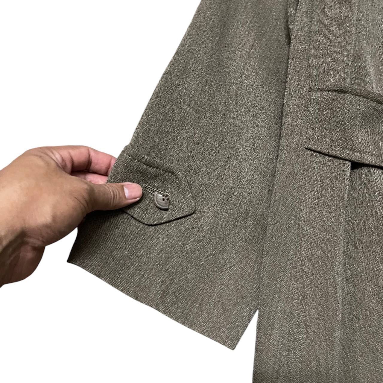 Burberry Vintage Burberry Checkered Wool Trench Coat Size US M / EU 48-50 / 2 - 14 Thumbnail