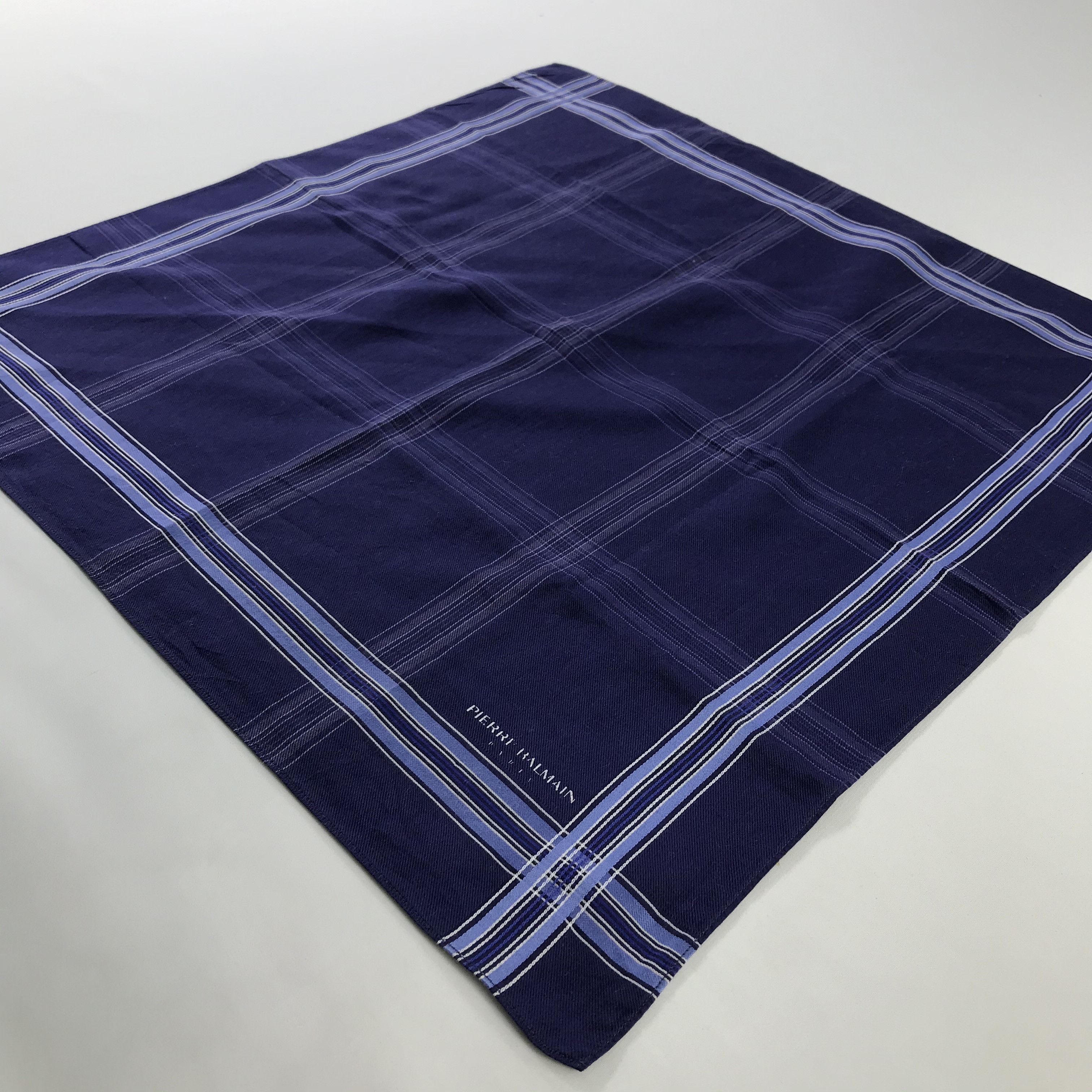 Pierre Balmain × Vintage Pierre Balmain Bandana / Handkerchief / Neckerchief - S466 Size ONE SIZE - 2 Thumbnail