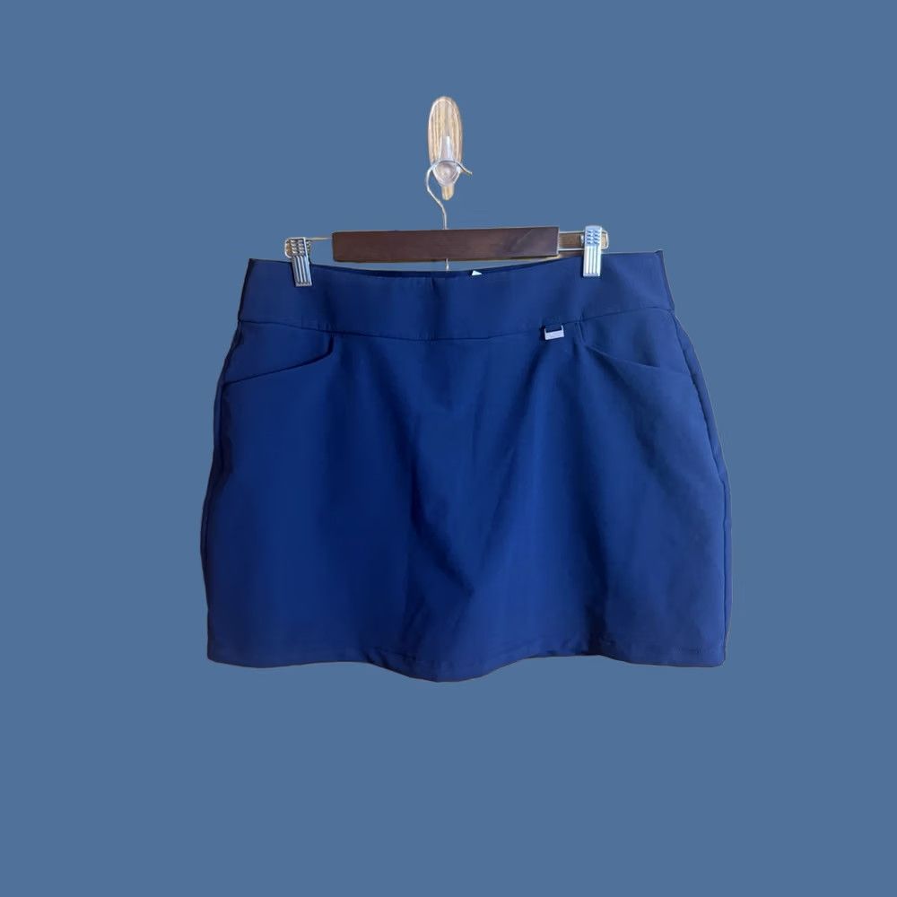 Vintage Greg Norman Skirt Women's Play Dry Blue Golf Tennis Pickleball Size Large Size 36" / US 14 / IT 50 - 1 Thumbnail