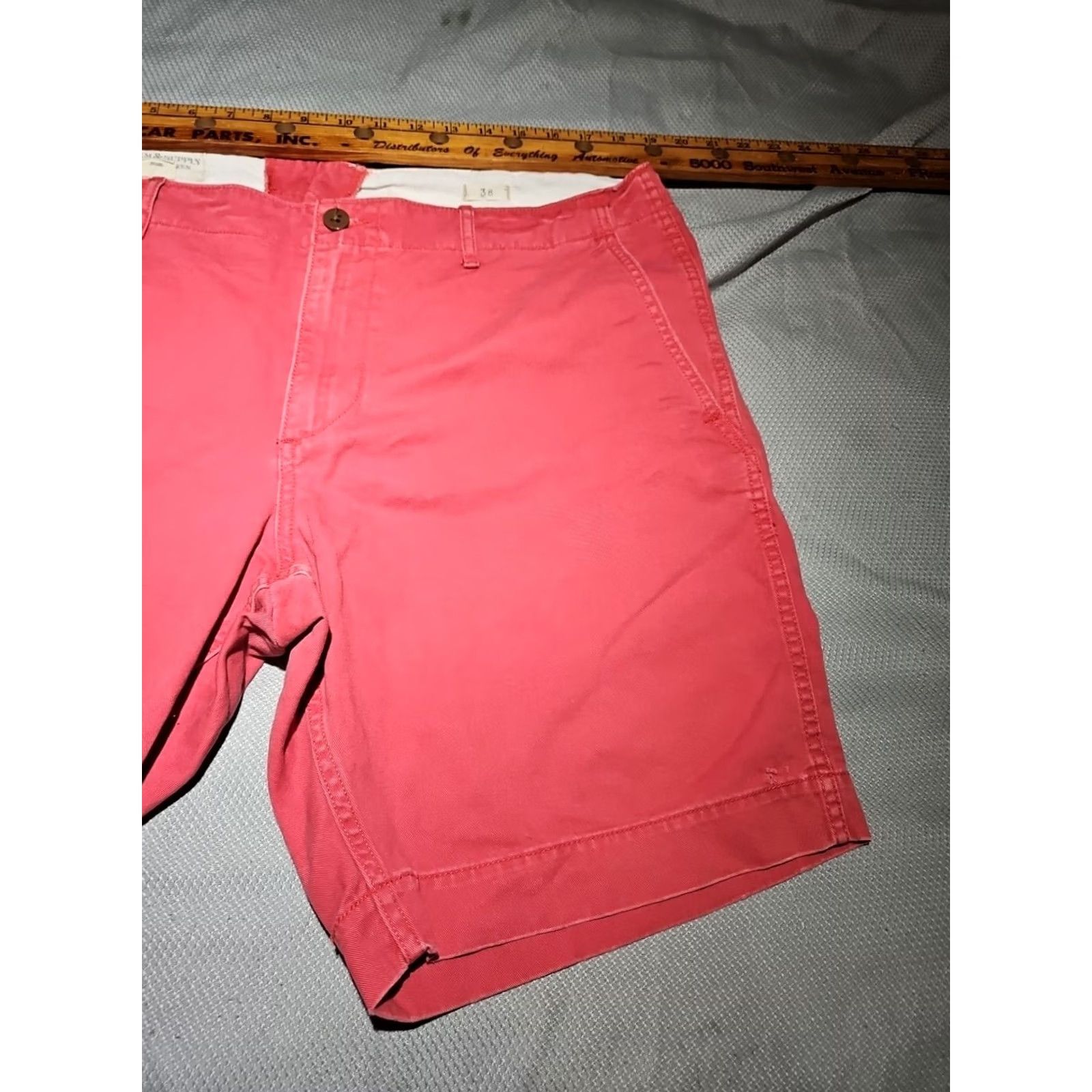 Vintage VINTAGE Denim & Supply Ralph Lauren Shorts Mens 38 Pink Casual 9" Inseam Chino Size US 38 / EU 54 - 6 Thumbnail