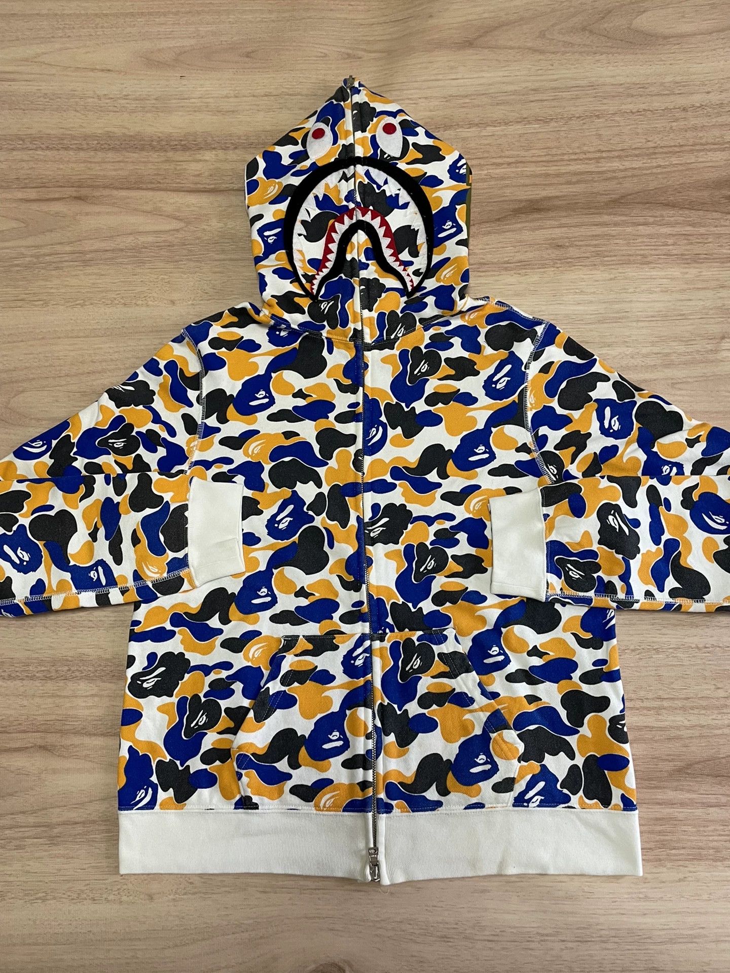 Bape BAPE CITY CAMO Maebashi LTD Shark Hoodie Women S Size S / US 4 / IT 40 - 1 Thumbnail