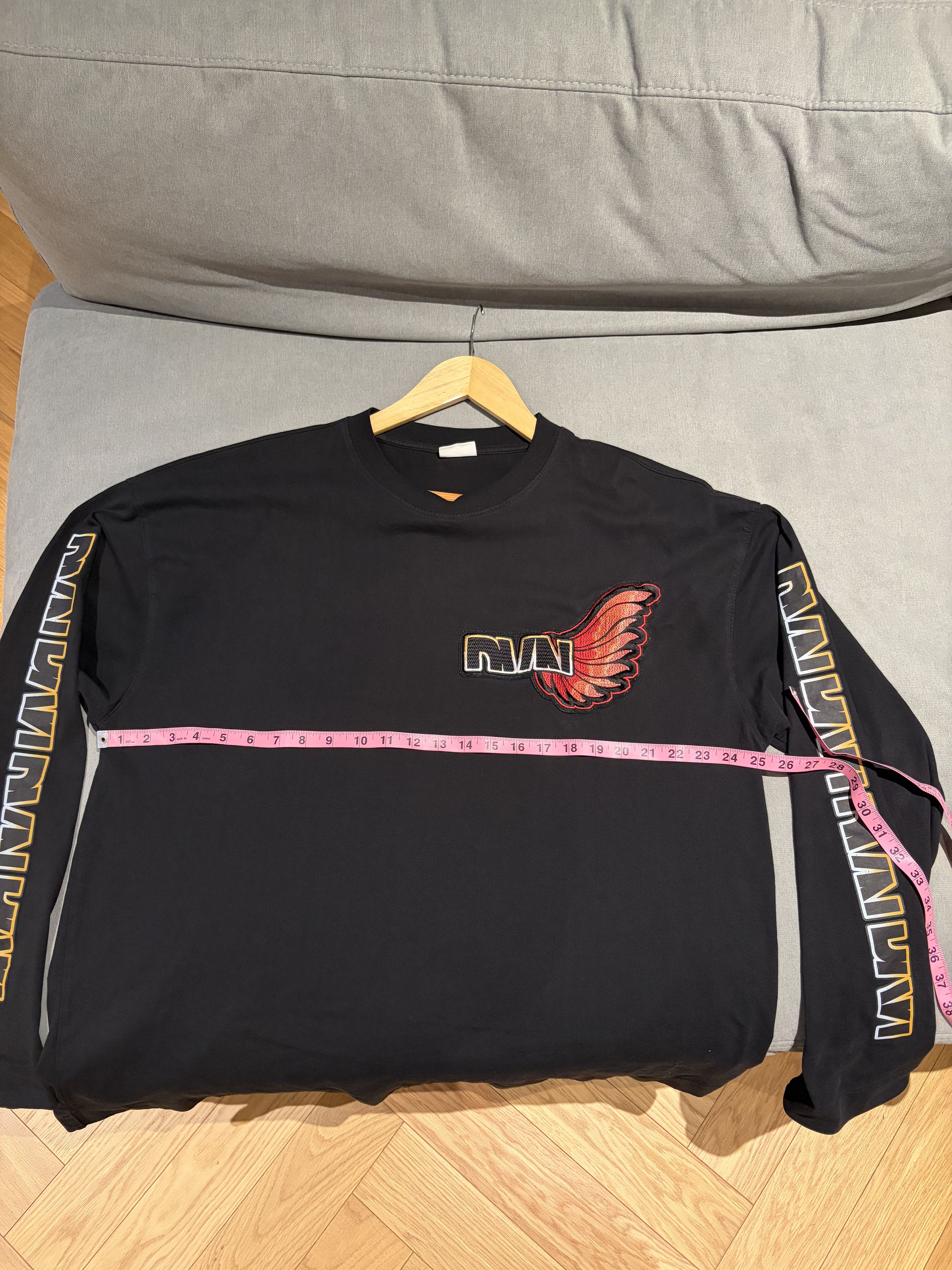 Dries Van Noten Dries Van Noten SS23 Embroidered Wing Logo Long Sleeve Size US L / EU 52-54 / 3 - 4 Thumbnail