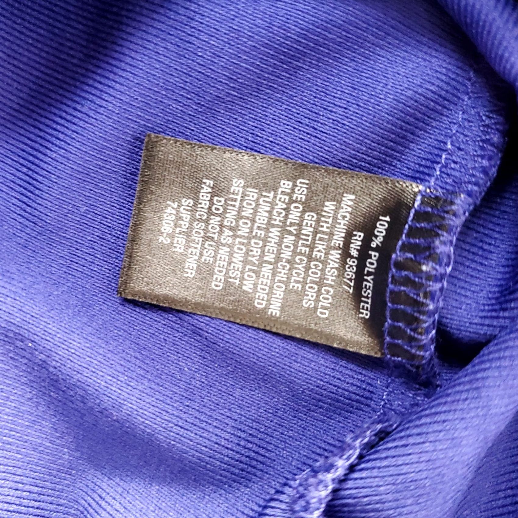 Vintage Xersion Activewear Full-Zip Jacket Womens M Blue Quick-Dri Mock Neck Full Zip Hoodie? Size M / US 6-8 / IT 42-44 - 6 Thumbnail