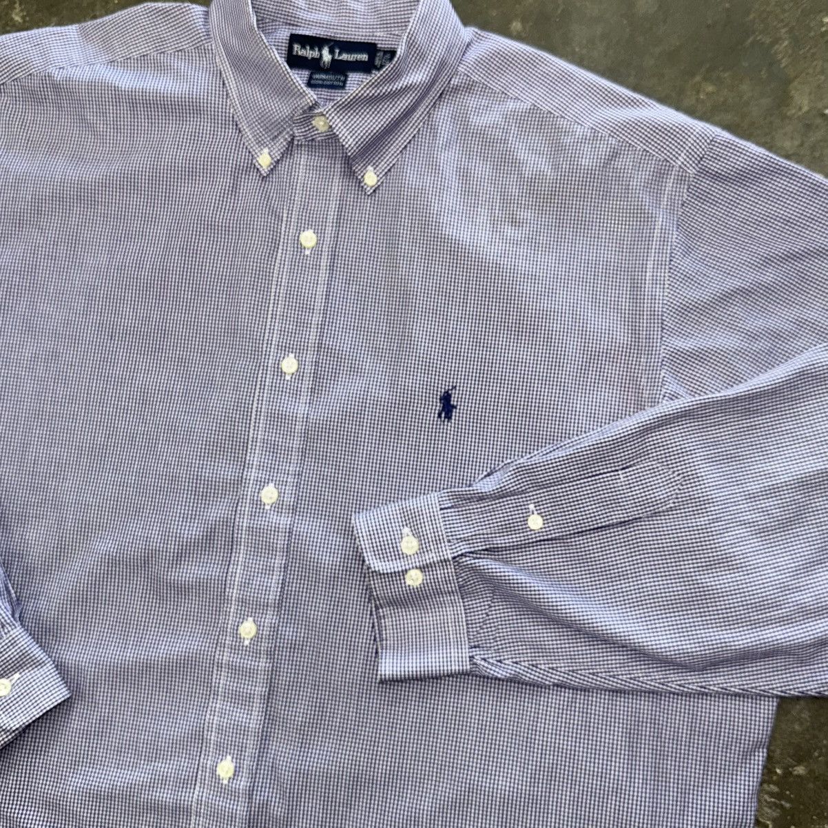 Polo Ralph Lauren Vintage Polo Ralph Lauren Yarmouth gingham dress shirt Size US XL / EU 56 / 4 - 4 Thumbnail