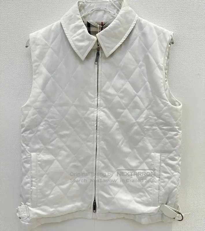Burberry Burberry White Cotton Quilted Short Down Jacket. Size XS / US 0-2 / IT 36-38 - 1 Thumbnail