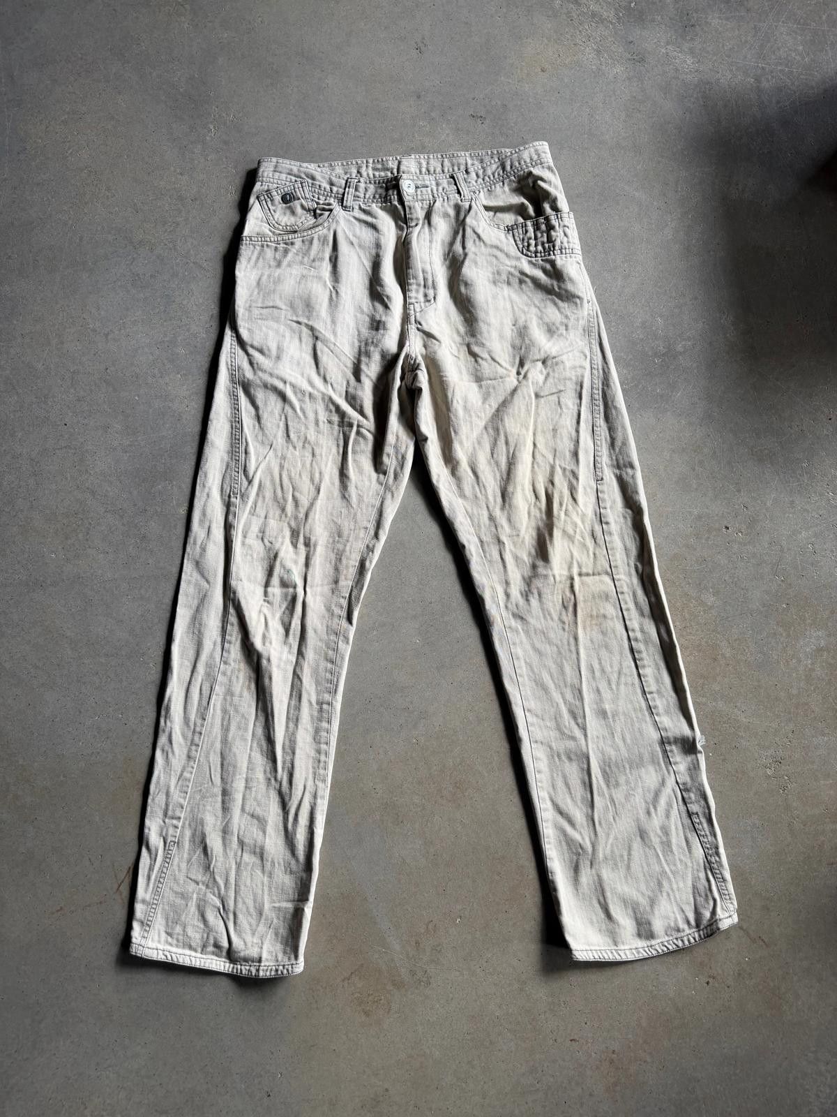 Oakley Y2K Distressed Oakley Darted Trousers Sz 34x30 Size US 34 / EU 50 - 1 Thumbnail