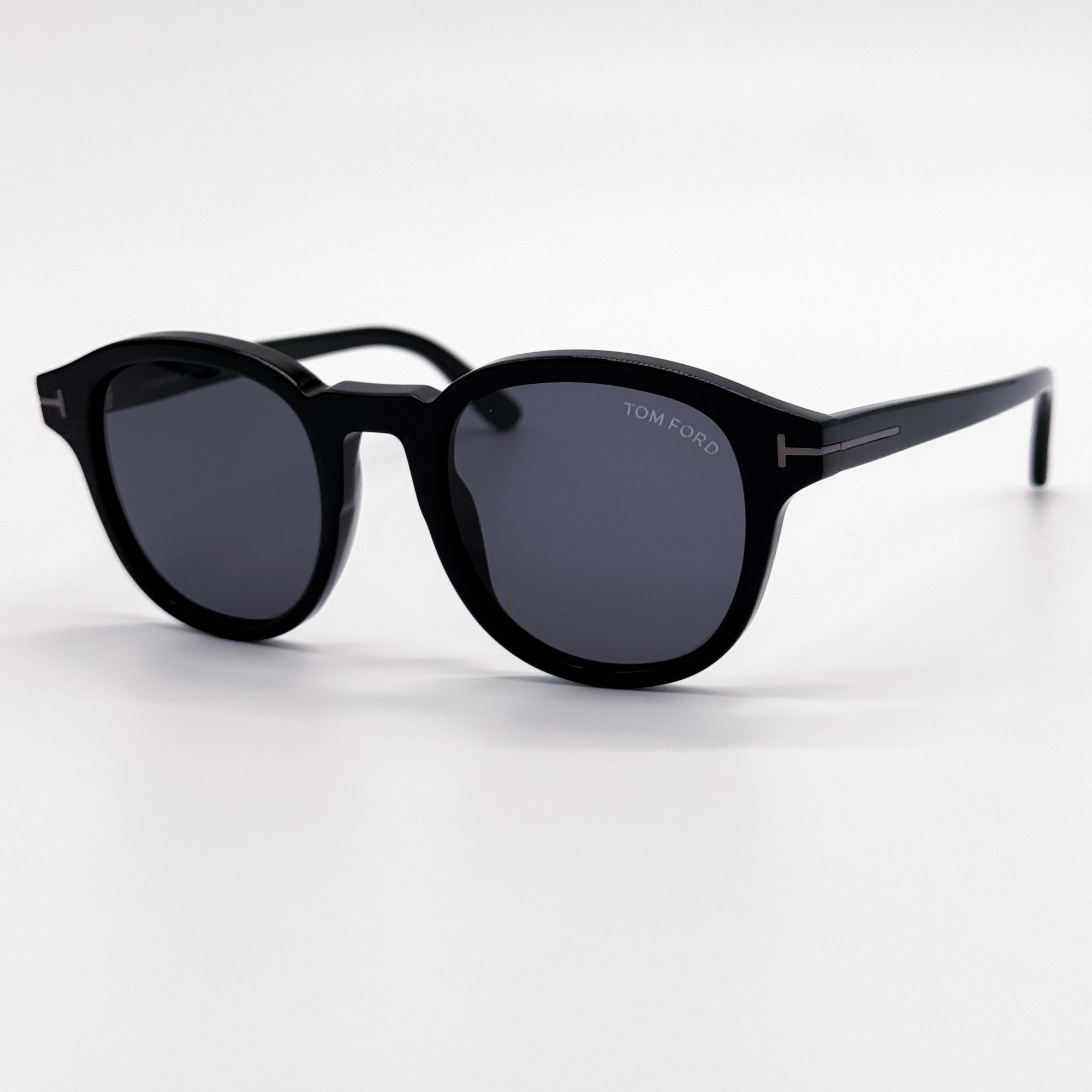 Tom Ford NEW TOM FORD SUNGLASSES TOM FORD JAMESON FT0752/S 01A BLACK Size ONE SIZE - 3 Thumbnail