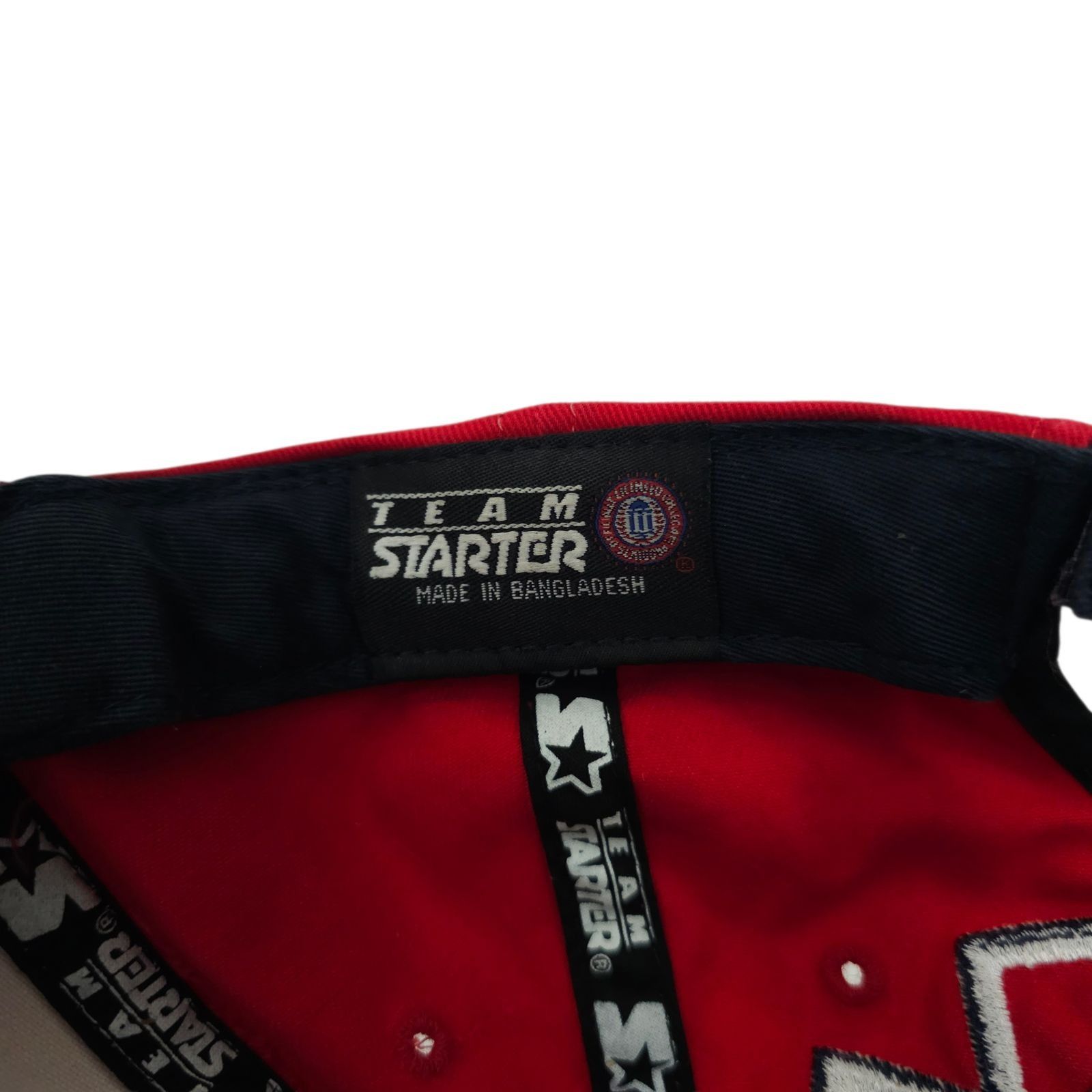 Starter Starter Ole Miss Rebels Hat Split Zig Zag OSFM Cap Y2K Shark Size ONE SIZE - 8 Thumbnail