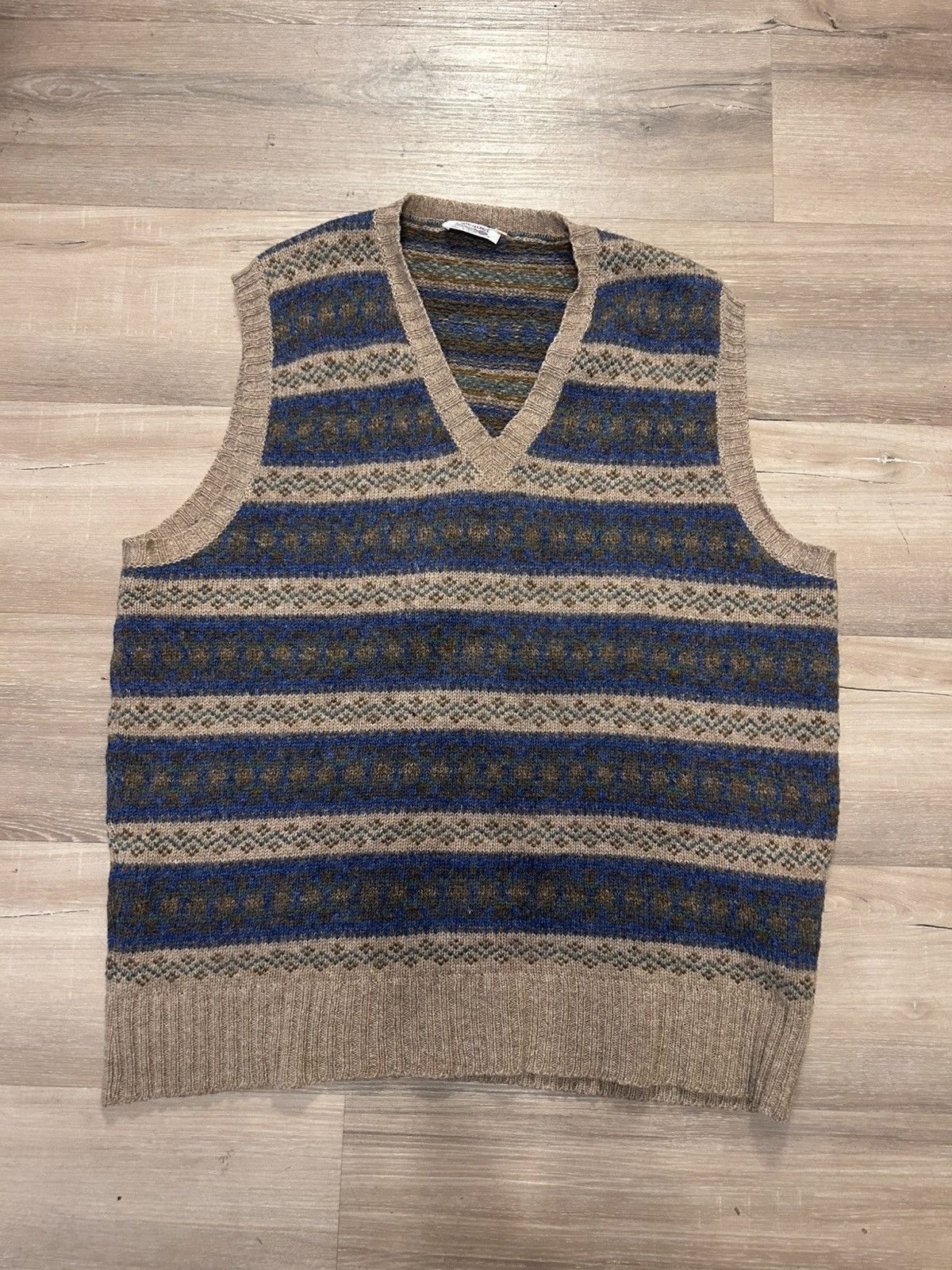 Other 1980s-1990s Racquet Sportswear Wool Sweater Vest Size US L / EU 52-54 / 3 - 1 Thumbnail