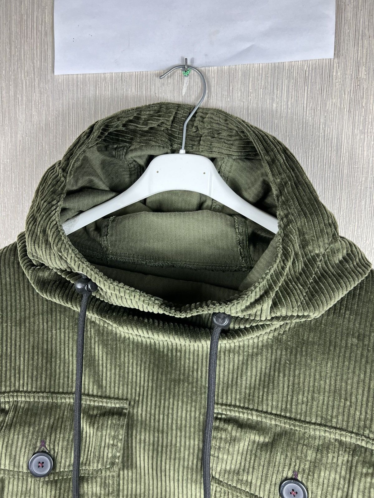Handmade James Darby clothing England corduroy face mask jacket ninja Size US L / EU 52-54 / 3 - 8 Thumbnail