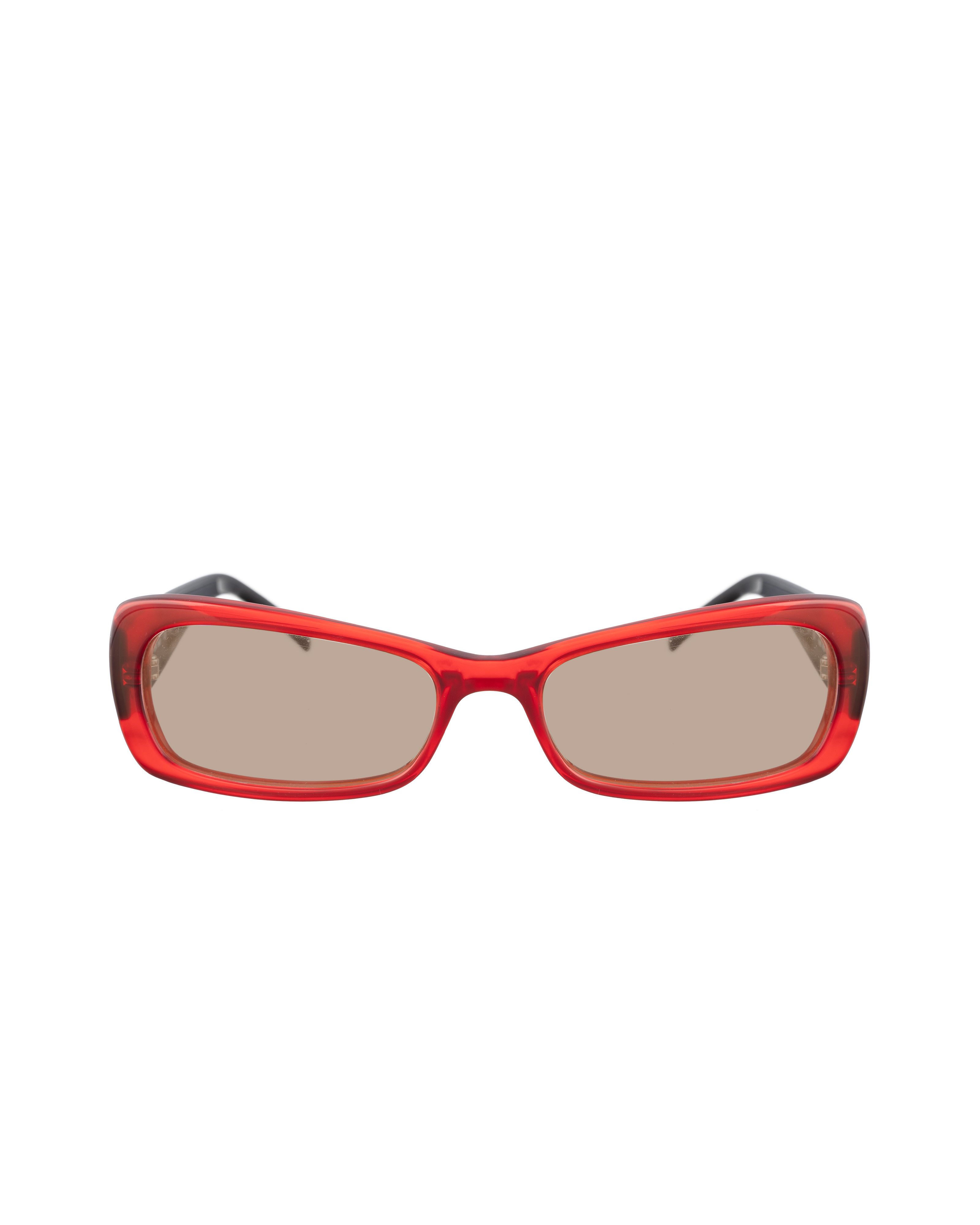 Valentino Valentino 00s Red & Black Cat Eye Sunglasses Size ONE SIZE - 2 Thumbnail