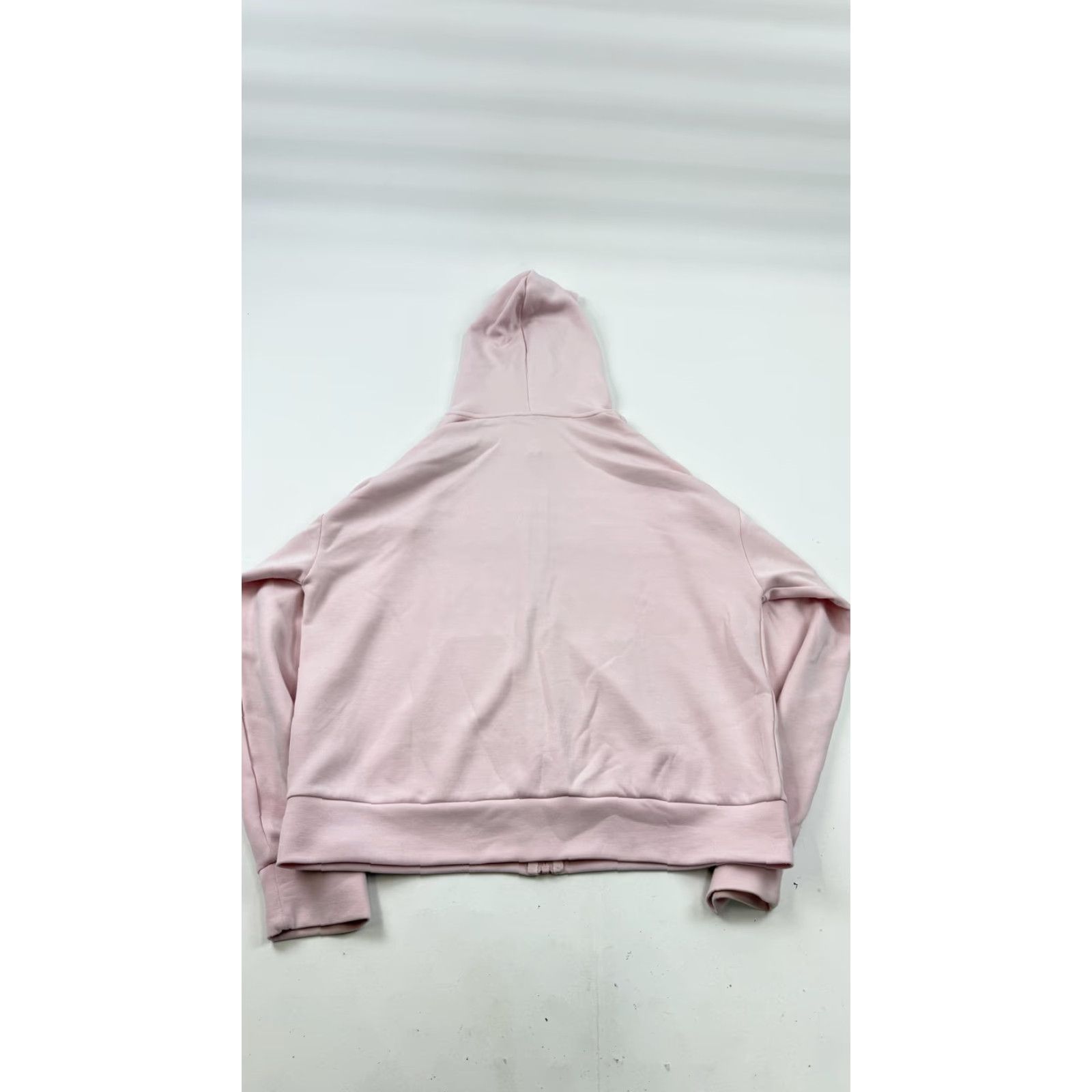 Vintage BTTRM Hoodie Womens Large Pink Modal Blend Full Zip Logo Sweatshirt Jacket Size L / US 10 / IT 46 - 7 Thumbnail