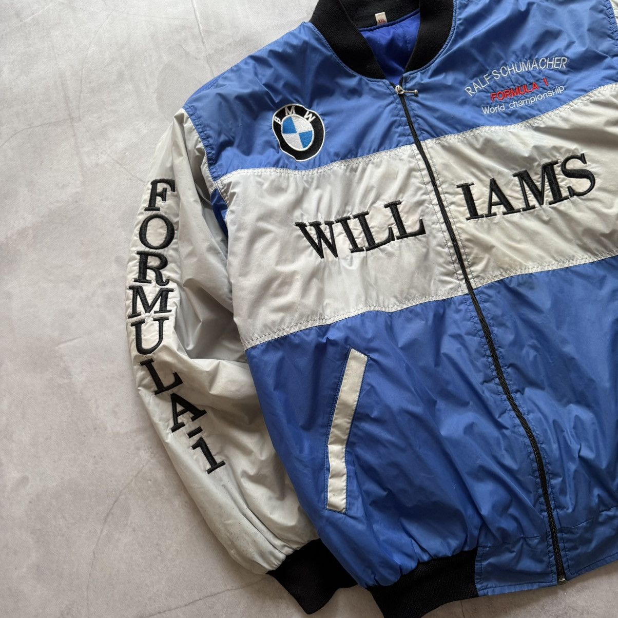 Formula 1 Williams Ralf Schumacher BMW Formula 1 Racing Jacket Size US XXL / EU 58 / 5 - 3 Thumbnail