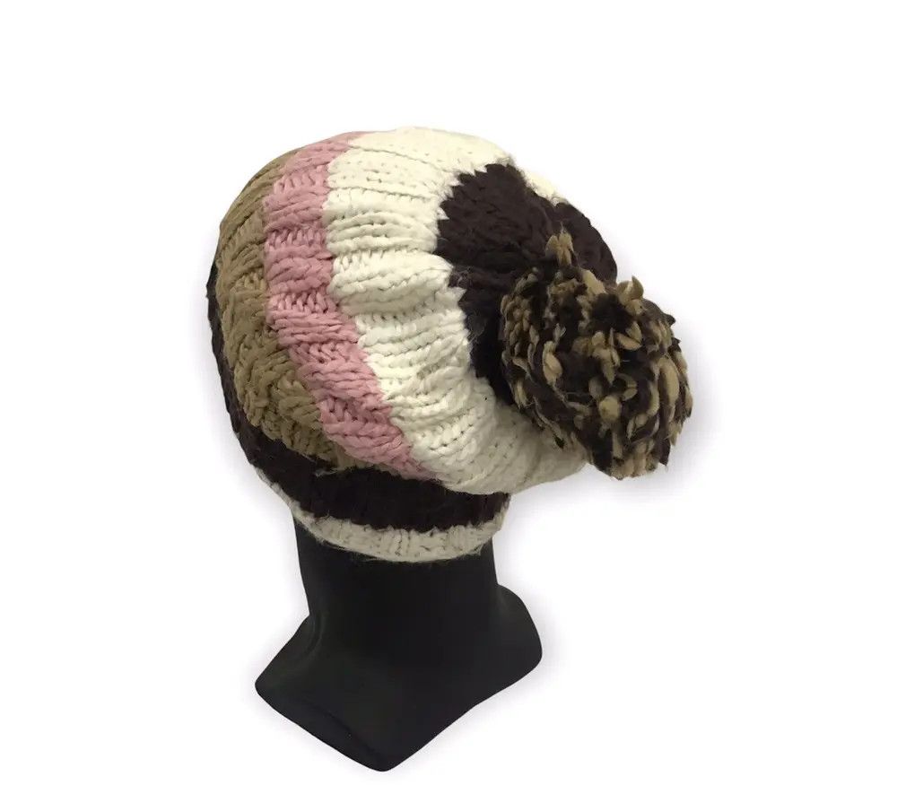 Ocean Pacific × Vintage Ocean Pacific Stripe Design Knit Beanie Hat Size ONE SIZE - 3 Thumbnail
