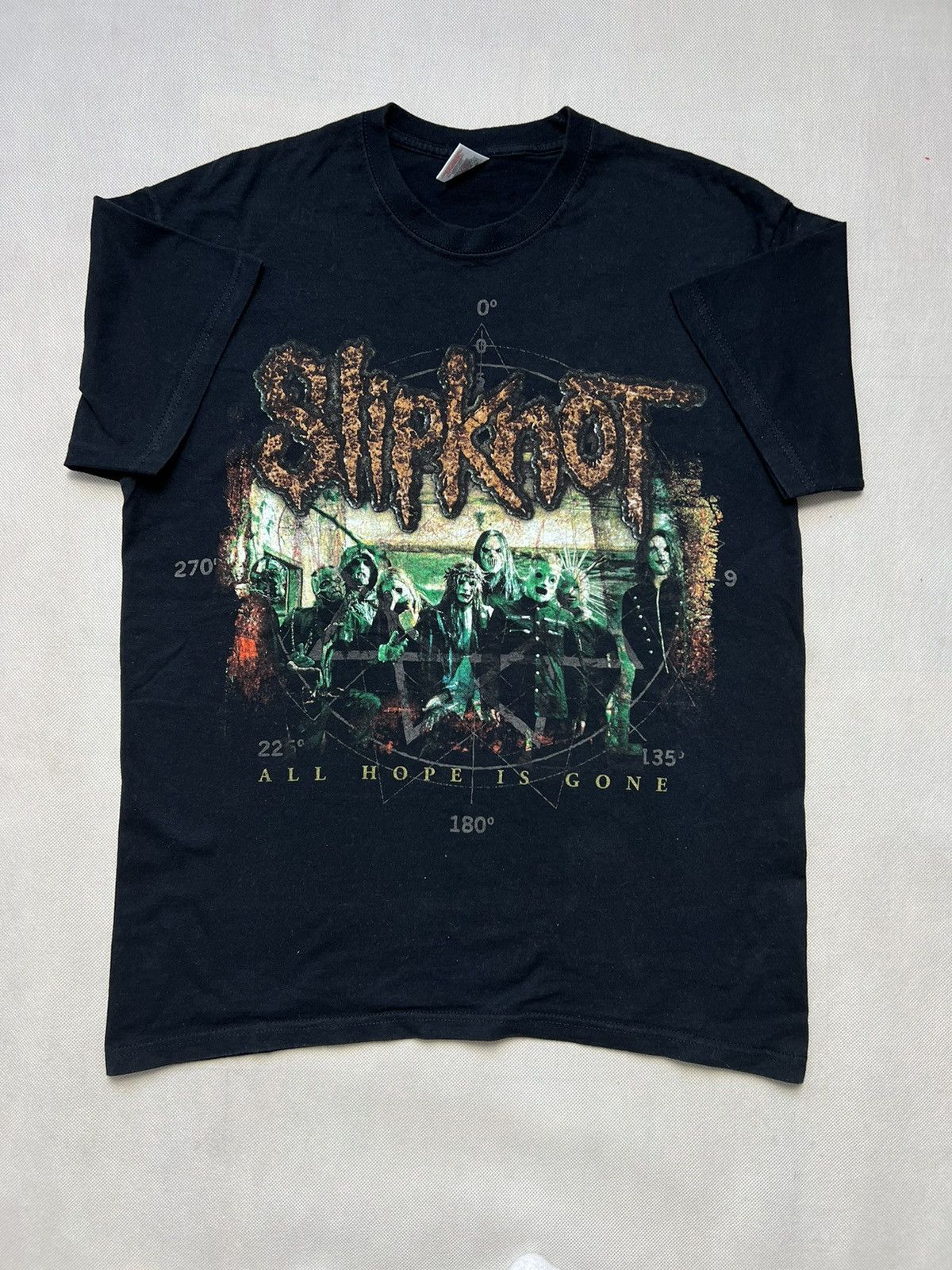 Band Tees × Slipknot × Vintage Tshirt Slipknot All Hope Is Gone vintage 00’s 90’s rare Size US M / EU 48-50 / 2 - 3 Thumbnail