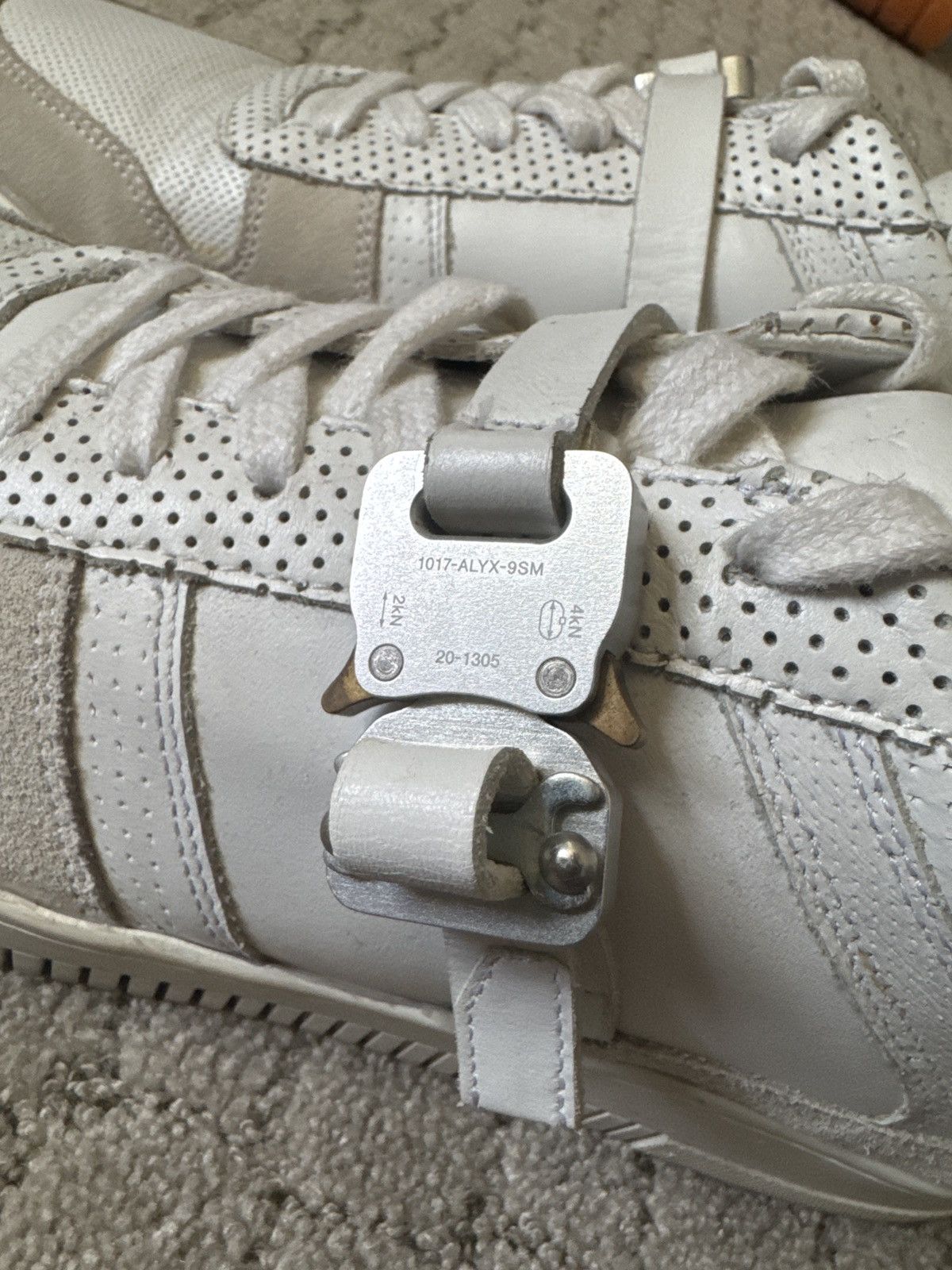 1017 ALYX 9SM 1017 Alex 9sm low top buckle sneaker Size US 10.5 / EU 43-44 - 3 Thumbnail