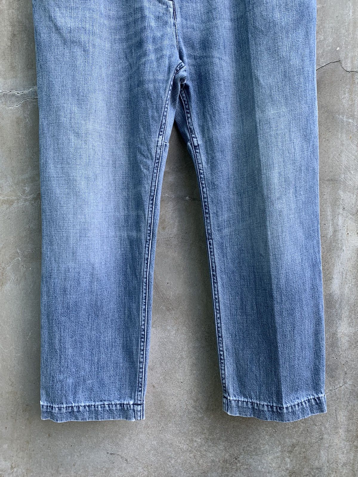 Louis Vuitton Monogram Waist Denim Pants Size 32" / US 10 / IT 46 - 4 Thumbnail