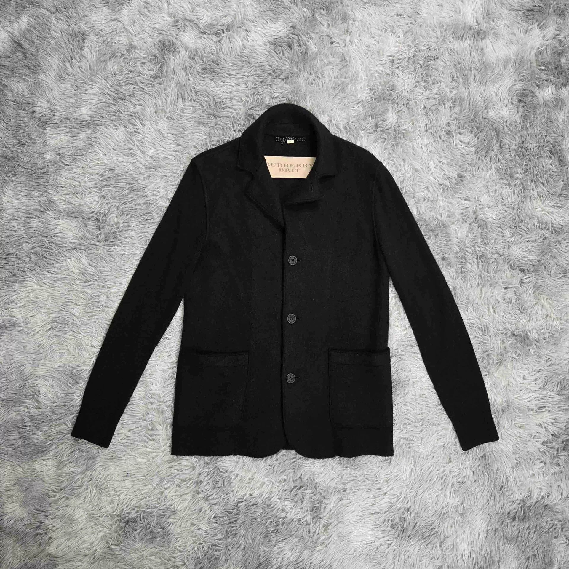 Burberry Burberry Black Coat Outerwear Casual Size US S / EU 44-46 / 1 - 1 Thumbnail