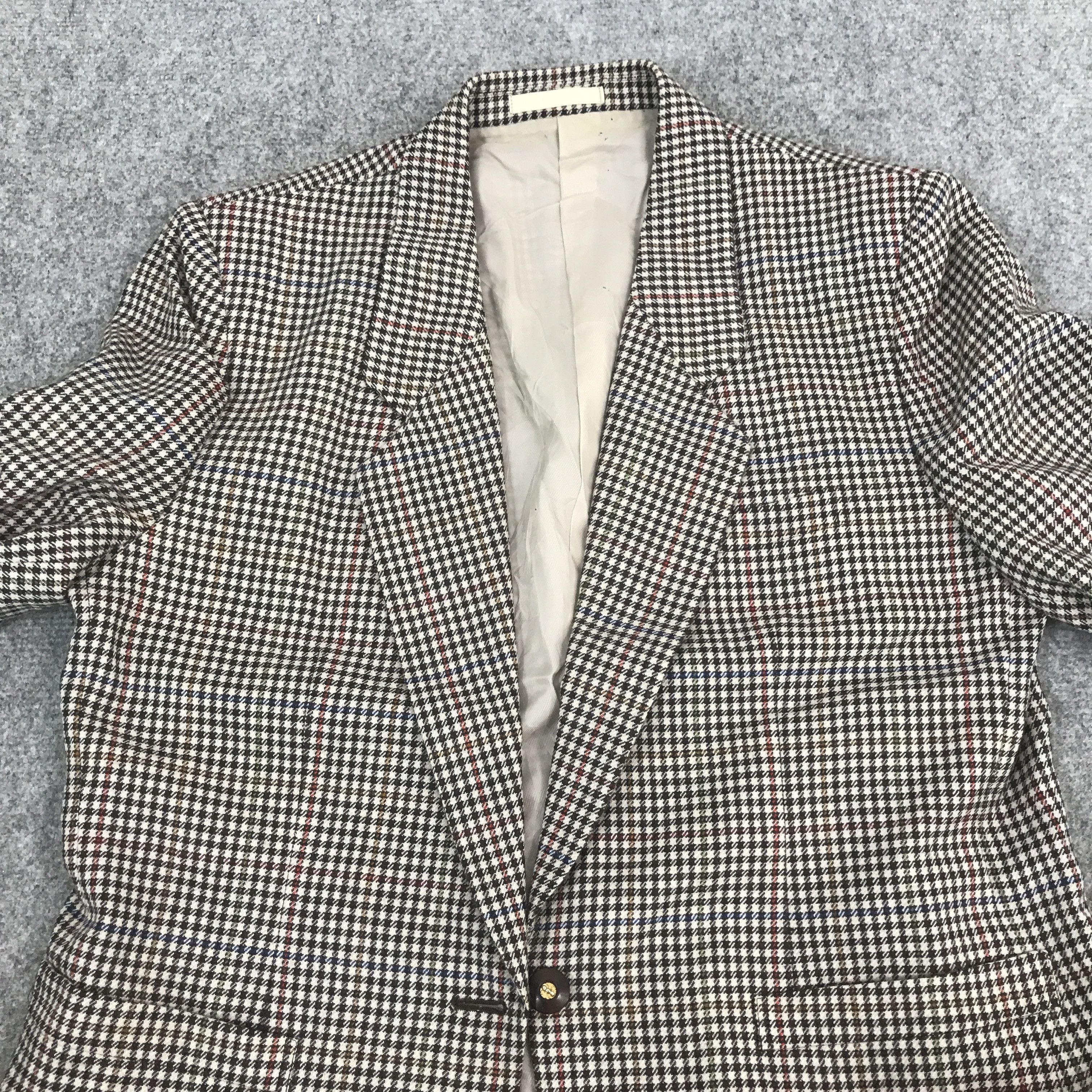 Burberry Rare Burberrys William Brown Blazer Coat Jacket Size US S / EU 44-46 / 1 - 8 Thumbnail