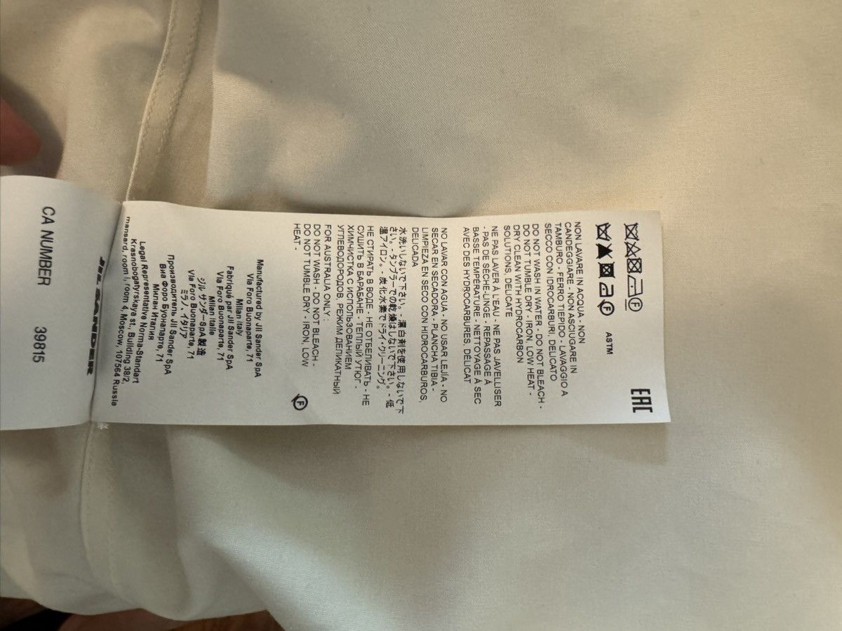 Jil Sander Jil Sander button up Size XXS / US 00 / IT 34 - 7 Thumbnail