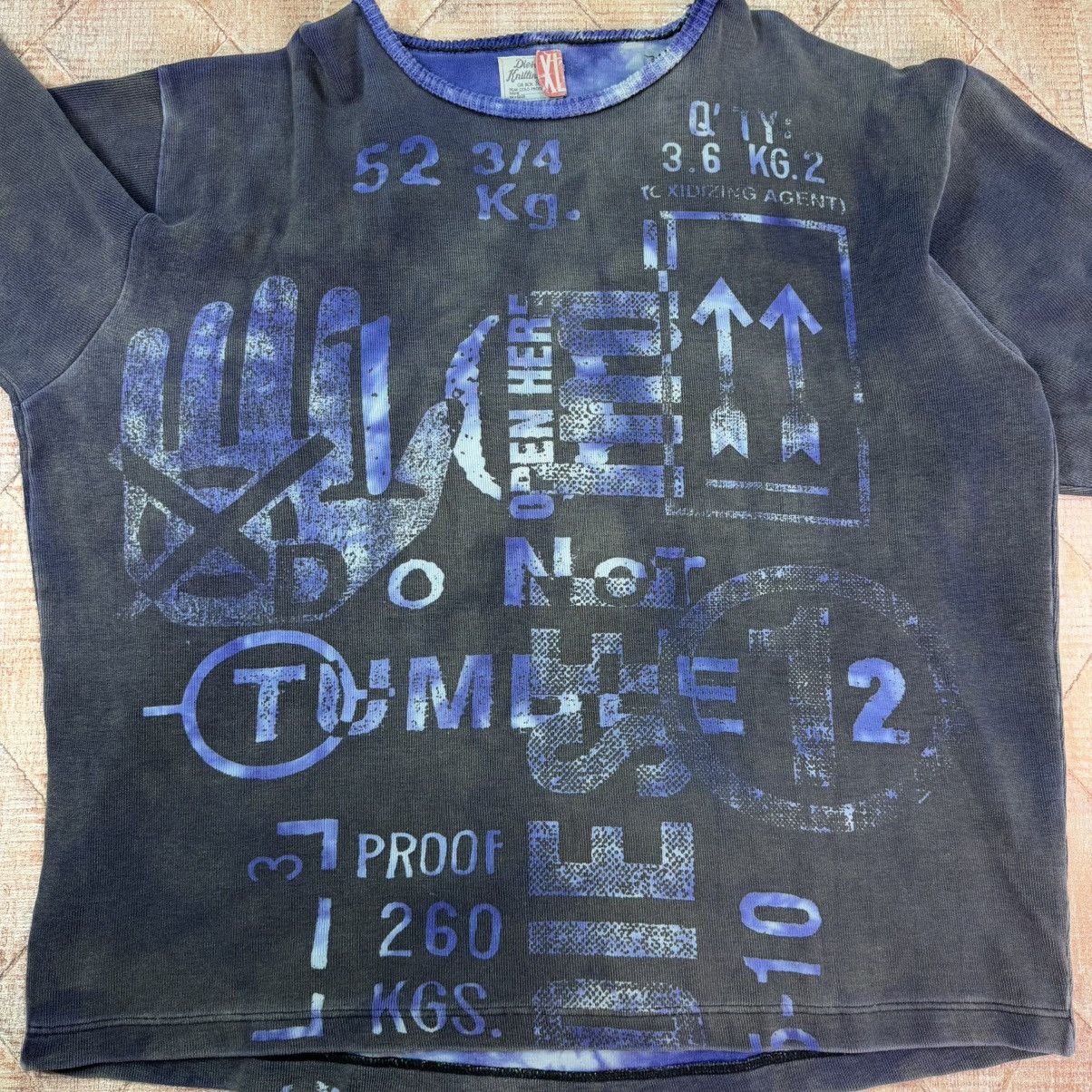 トップス archive 00s diesel Design knit トップス archive 00s diesel Design knit トップス archive 00s