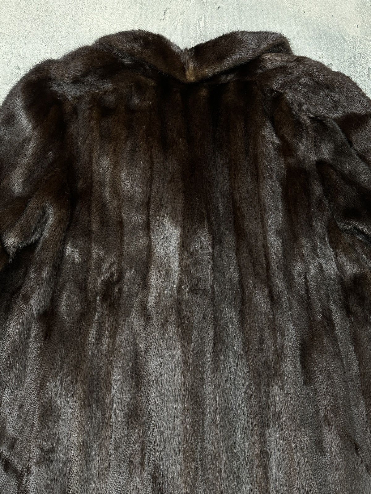 Sagafurs Rare Vintage SAGA Mink Royal Brown Full-Length Fur Lux Coat Size L / US 10 / IT 46 - 23 Thumbnail