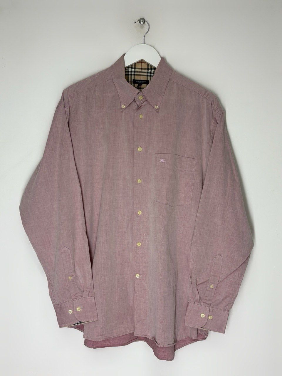 Burberry Burberry Vintage Nova Check Cotton Shirt Long Sleeve Size US XL / EU 56 / 4 - 2 Thumbnail