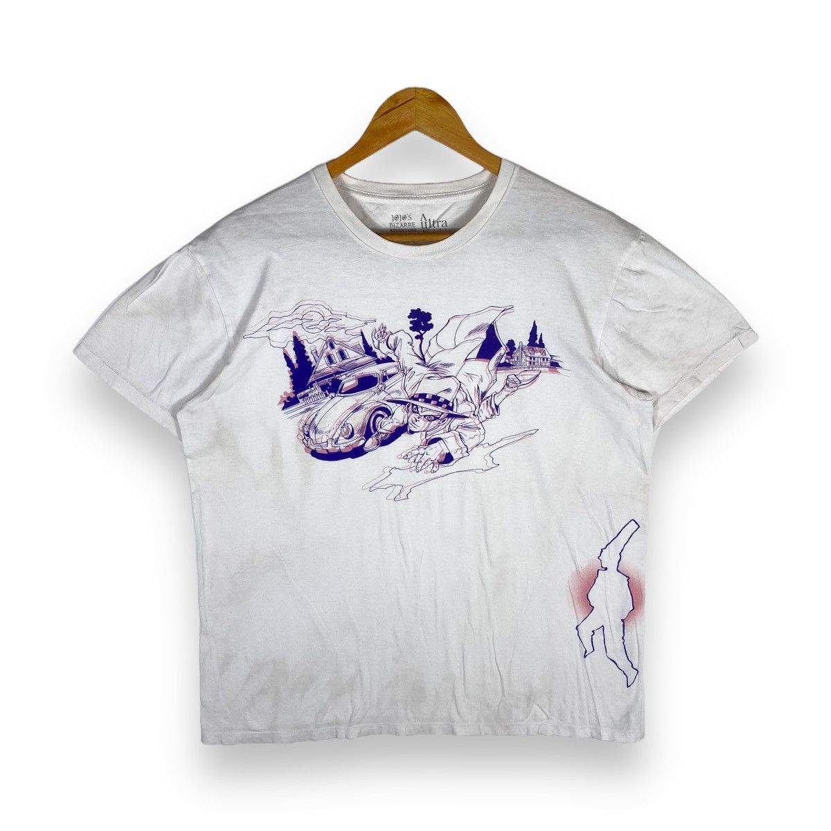 JOJO'S BIZARRE ADVENTURE HEAVEN'S DOOR ANIME TEE