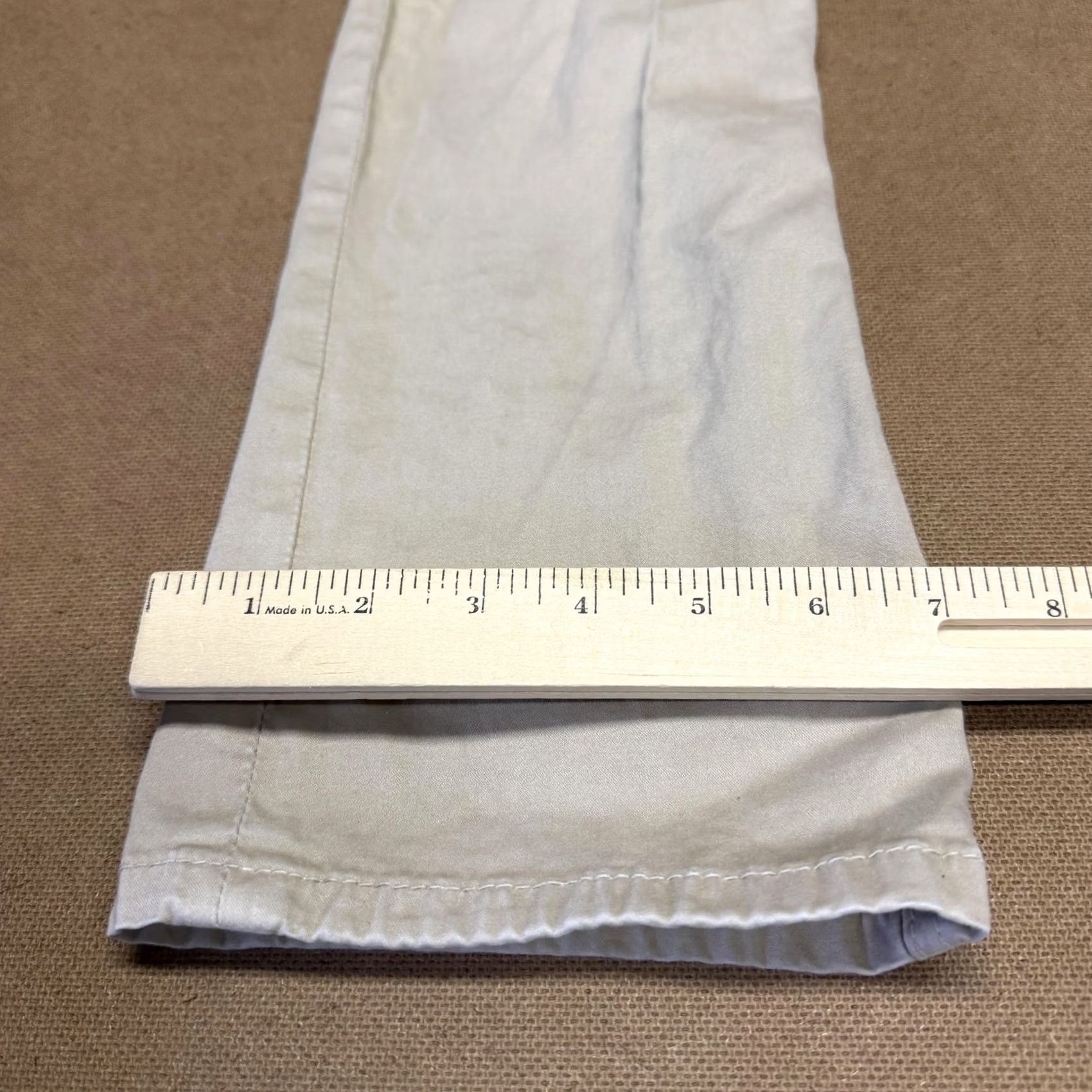 Vintage Joe's Jeans Pants Mens 31x32 Beige Chino Stretch Elastic Waist Straight Casual Size US 31 - 6 Thumbnail
