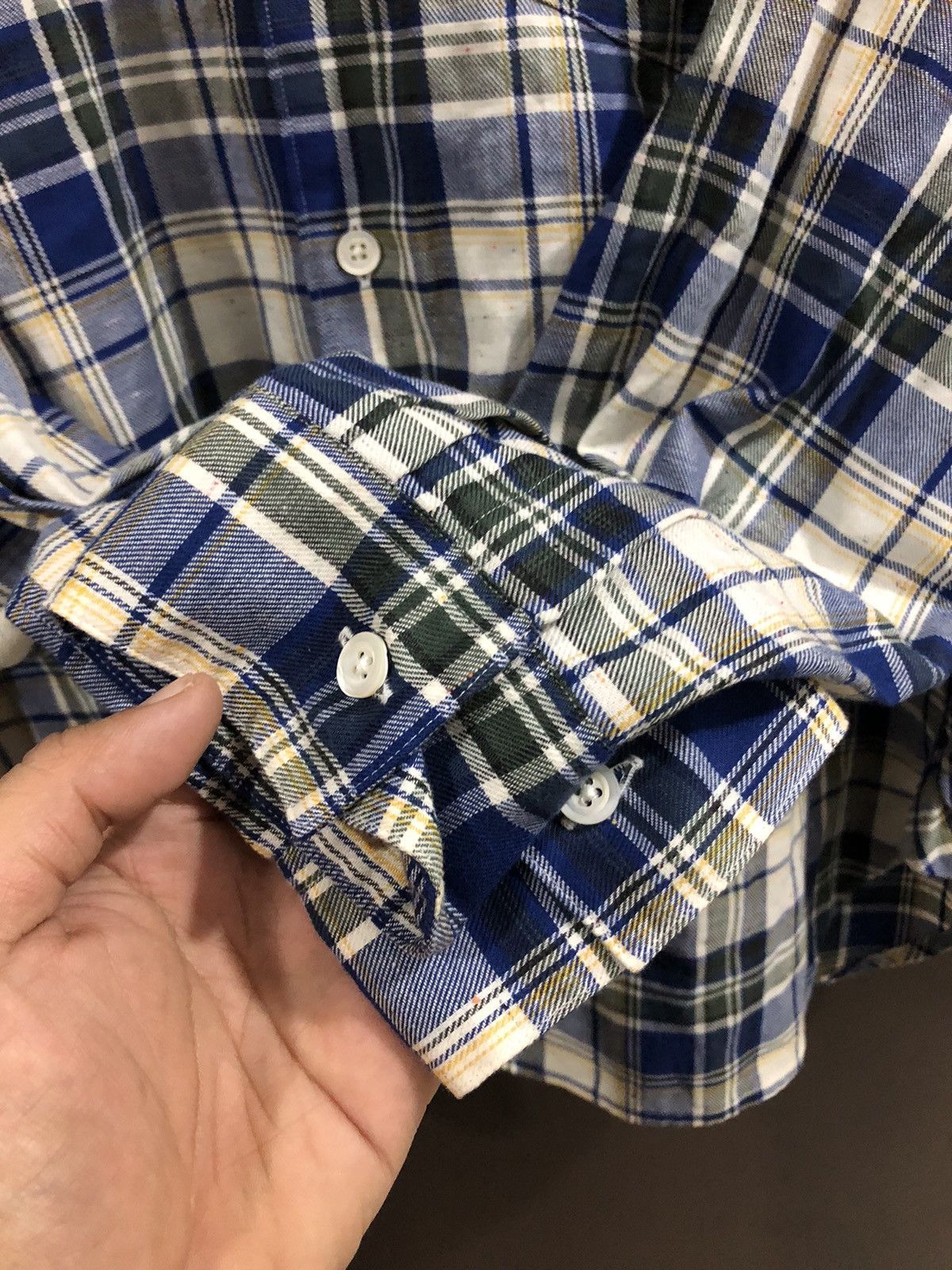 Margaret Howell Margarett Howell Checkered Flannel Button Up L/S Shirt Size US M / EU 48-50 / 2 - 9 Thumbnail