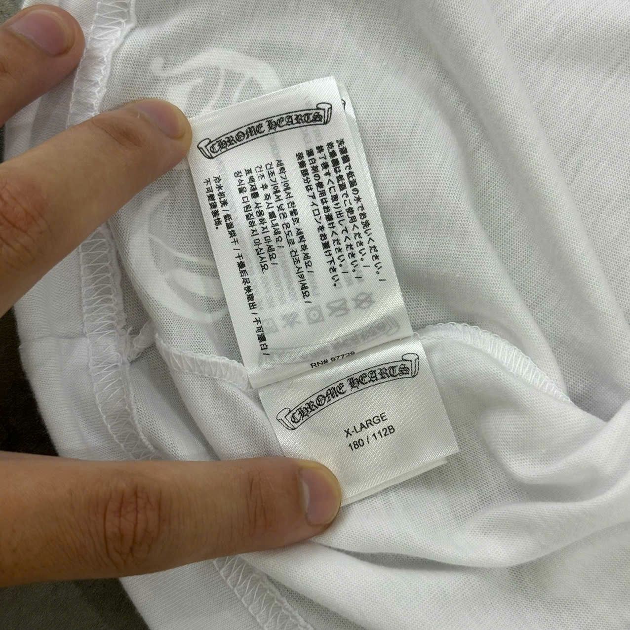 Chrome Hearts Chrome Hearts Miami Exclusive Short Sleeve Tee Shirt White Size US XL / EU 56 / 4 - 9 Thumbnail