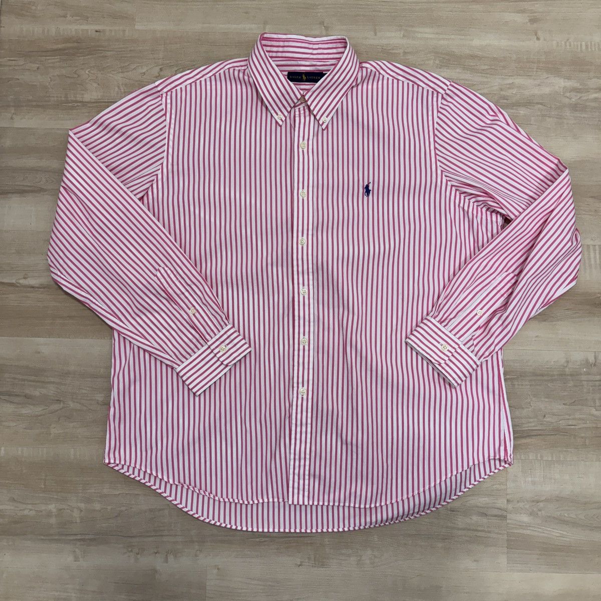 Polo Ralph Lauren Ralph Lauren – Men’s XXL – Striped Oxford Button-Down Shirt Size US XXL / EU 58 / 5 - 1 Thumbnail
