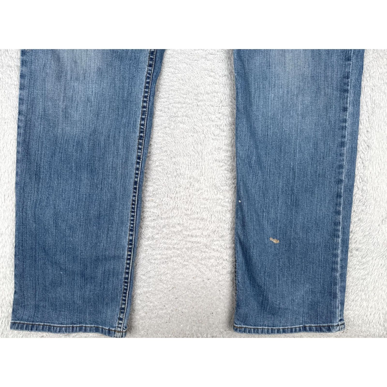 Carhartt Carhartt Jeans 40x34 Blue Medium Wash Relaxed Straight Leg Workwear Denim Mens Size US 40 / EU 56 - 2 Thumbnail