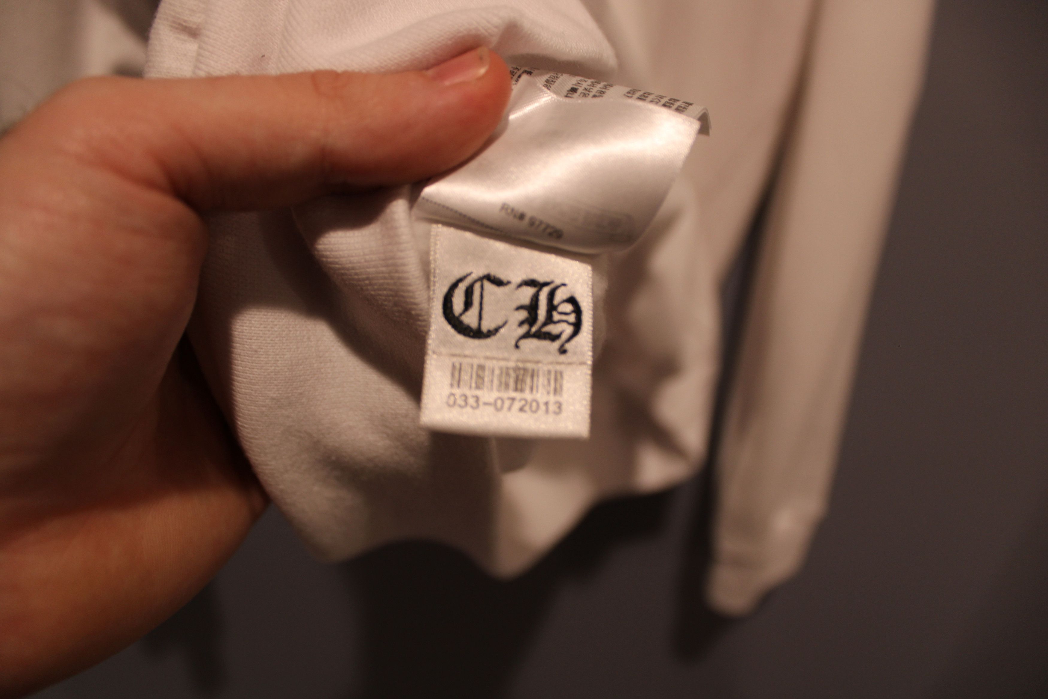 Chrome Hearts CHROME HEARTS WHITE/YELLOW SCROLL PLUS LOGO HOODIE Size US XL / EU 56 / 4 - 4 Thumbnail