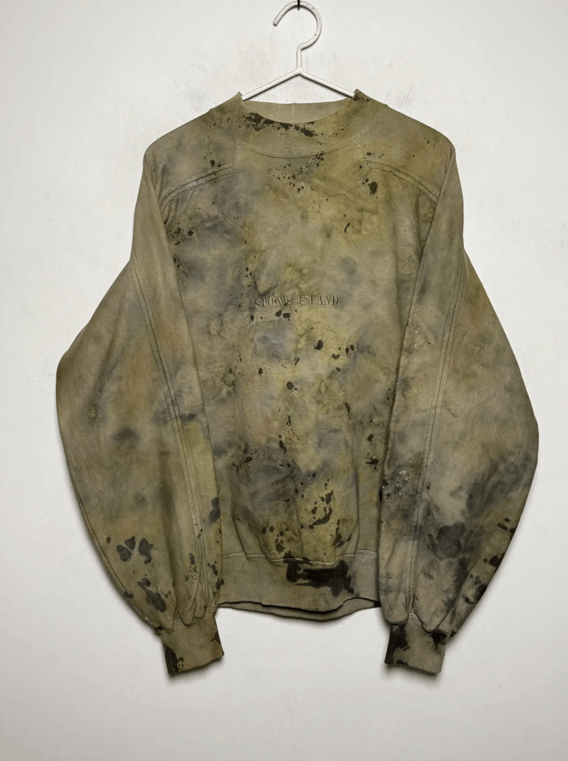 Stone Island overdyed vintage Stone Island sweatshirt Size US L / EU 52-54 / 3 - 2 Thumbnail