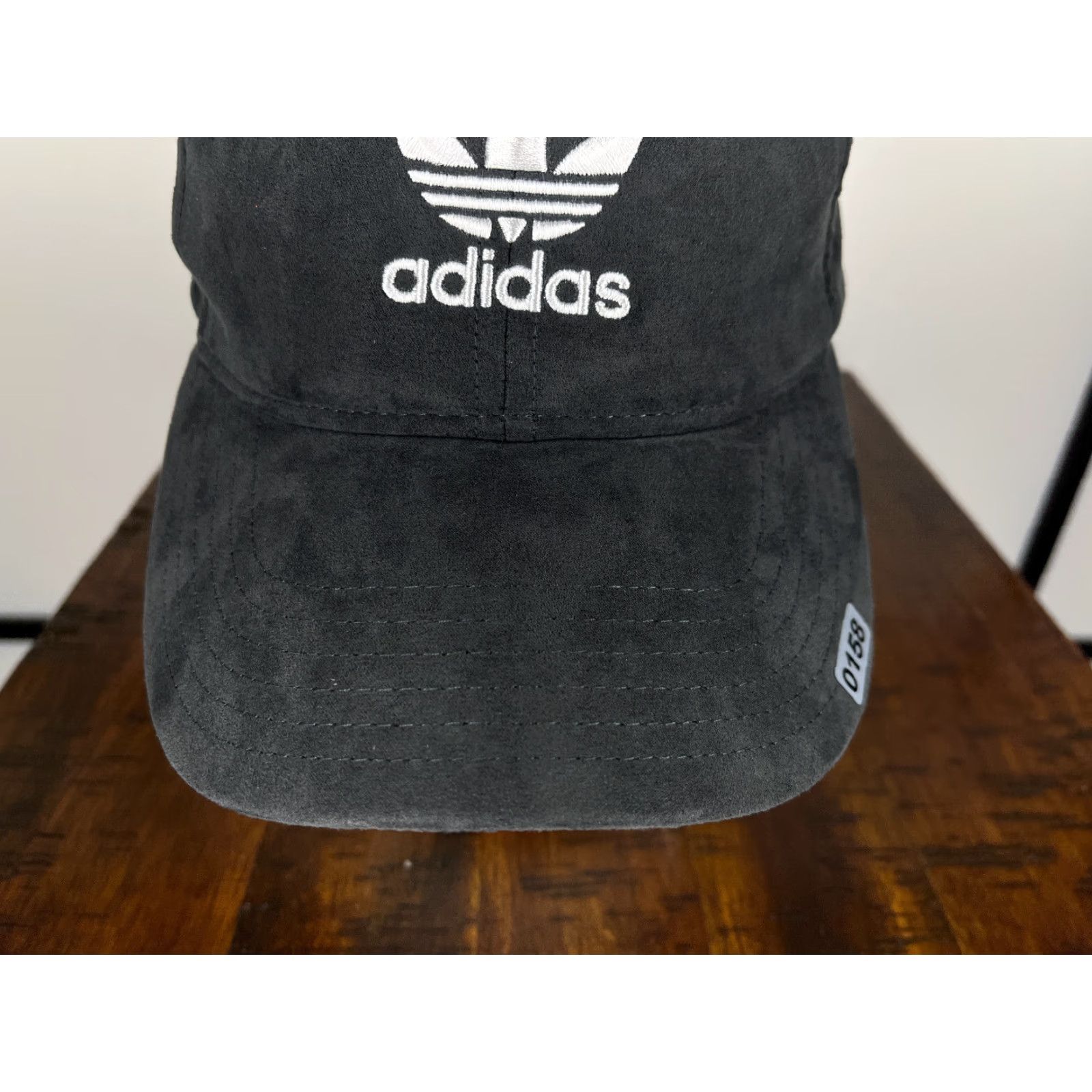 Adidas adidas Hat Cap Strap Back Womens One Size Gray Polyester Cotton Blend 3 Stripes Baseball Cap - Women - One Size - Gray - Cotton Polyester - 3 Stripes Size ONE SIZE - 3 Thumbnail