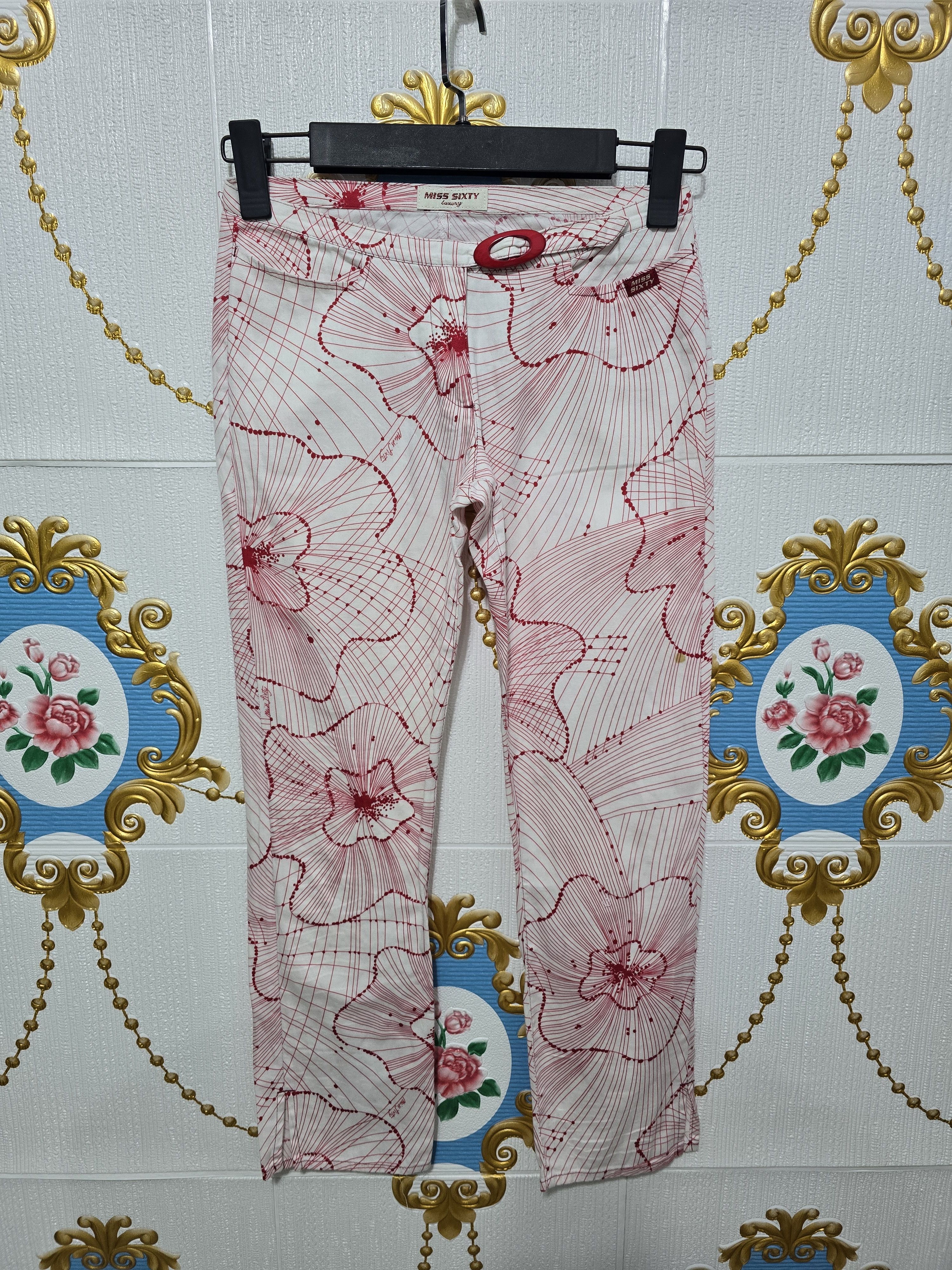 Miss Sixty × Vintage MISS SIXTY VINTAGE, SIXTY pattern GREAT CONDITION Size 26" / US 2 / IT 38 - 1 Thumbnail