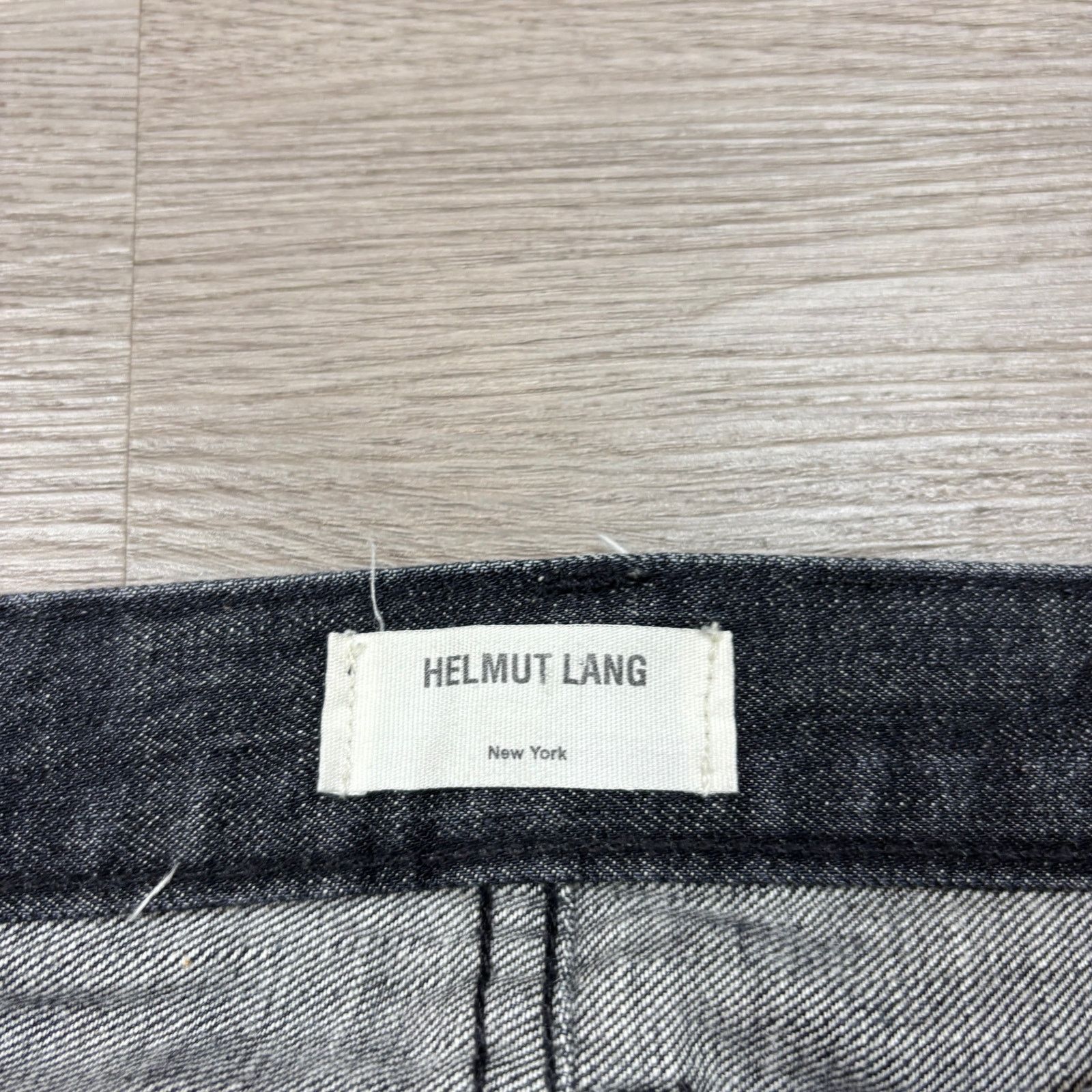 Helmut Lang Raw and Dry Denim 12.5 Shorts Jorts Men's 32