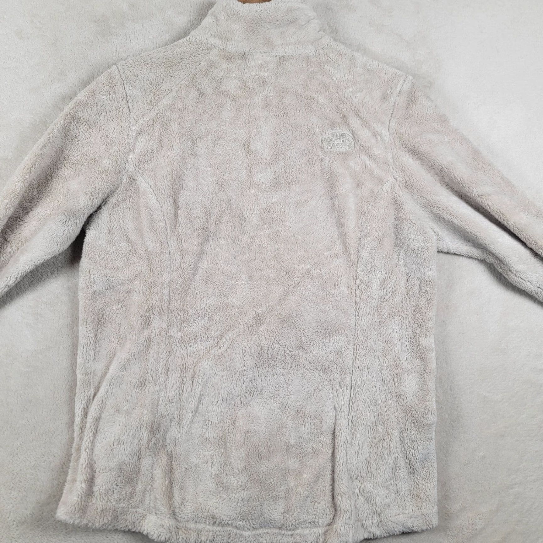 The North Face The North Face Women's Fleece Jacket Liner White Full Zip Mock Neck M Regular Size M / US 6-8 / IT 42-44 - 3 Thumbnail