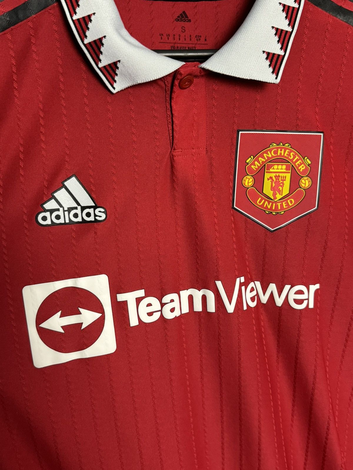 Adidas HEAT.RDY Manchester United 22/23 Home Football Jersey Size US S / EU 44-46 / 1 - 3 Thumbnail