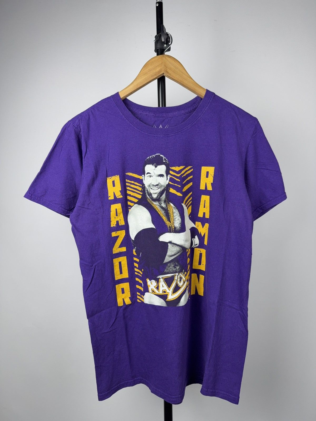 WWE 2020 WWE Razor Ramon Scott Hall Graphic Tee Wrestling Legend Size US M / EU 48-50 / 2 - 1 Thumbnail