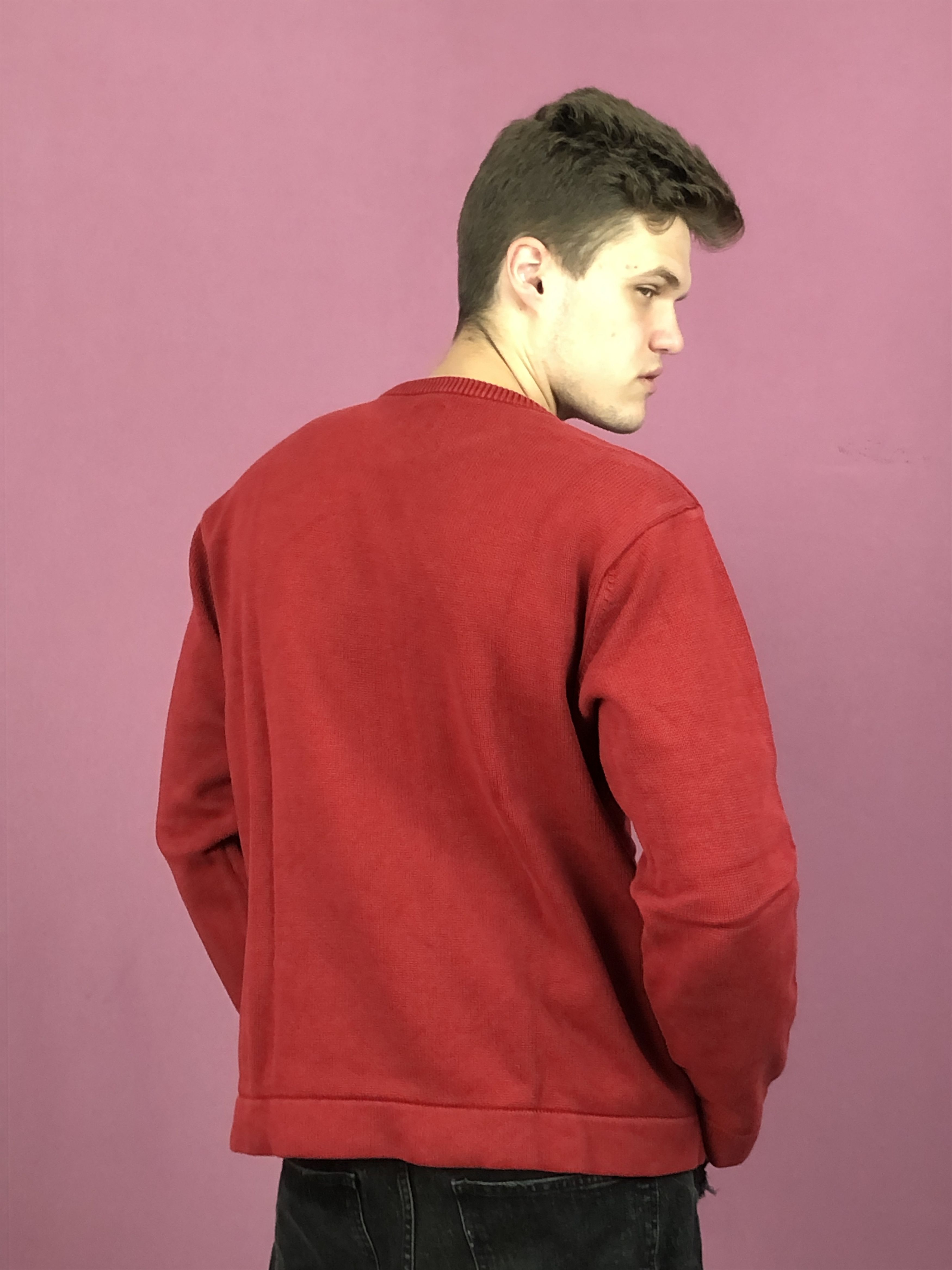 Tommy Hilfiger × Vintage Tommy Hilfiger Vintage Men's Sweater - L Size US L / EU 52-54 / 3 - 3 Thumbnail