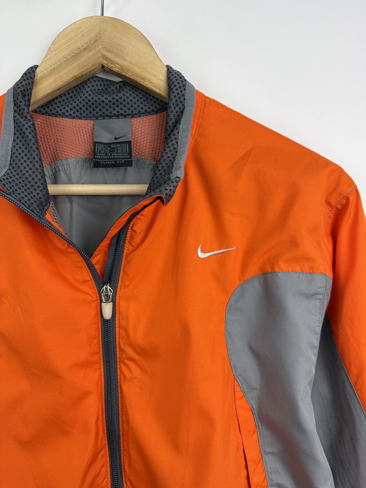 Nike × Vintage 🇺🇸 Vintage 90s Nike Clima Fit Jacket Retro Y2K Rare Hype Size US M / EU 48-50 / 2 - 4 Thumbnail