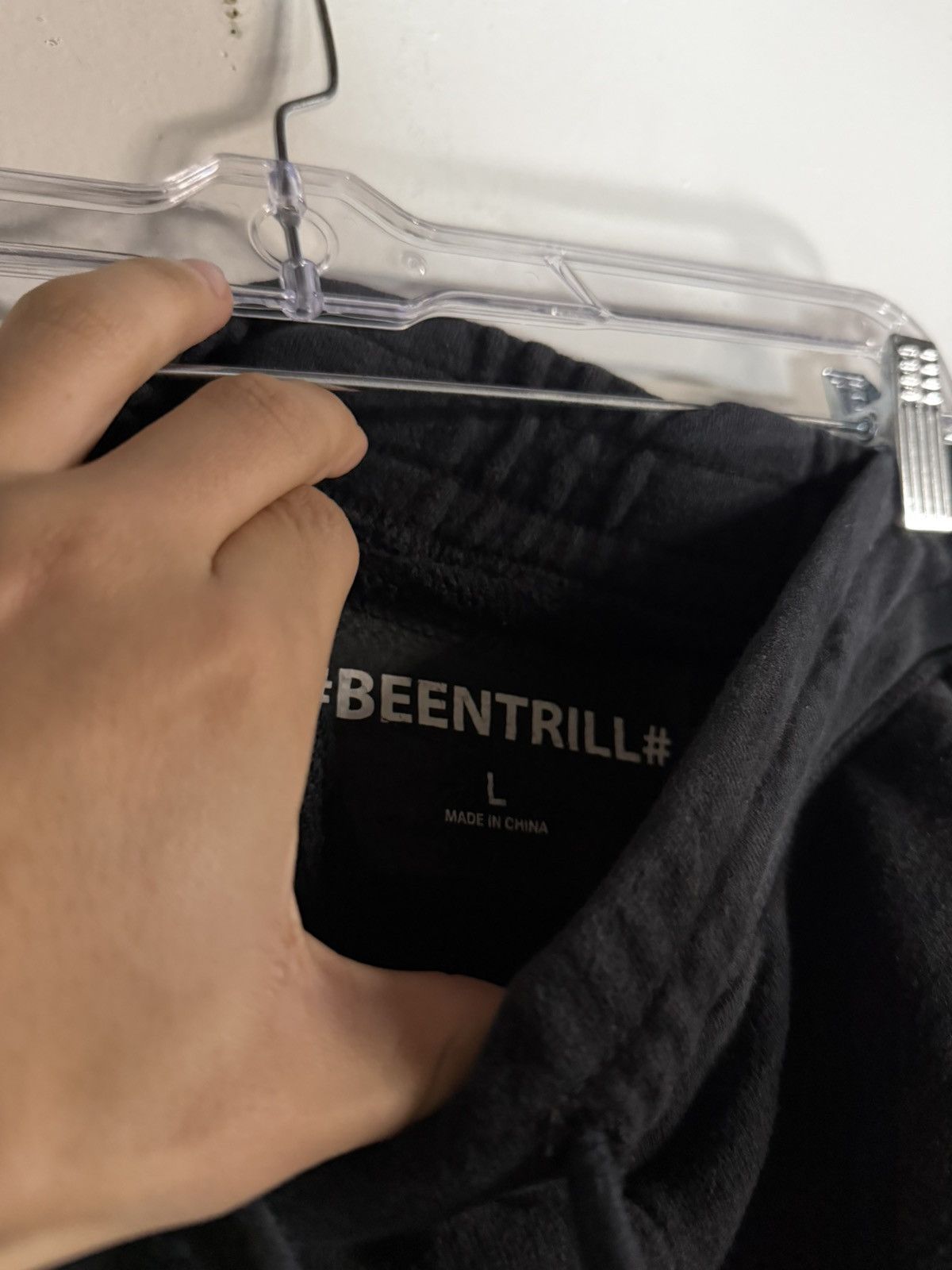 Been trill virgil abloh black sweatpants