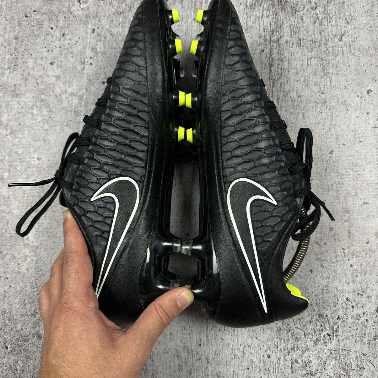 Nike 2014 Nike Magista Orden FG 651329-017 Black Soccer Shoes Size US 12 / EU 45 - 9 Thumbnail