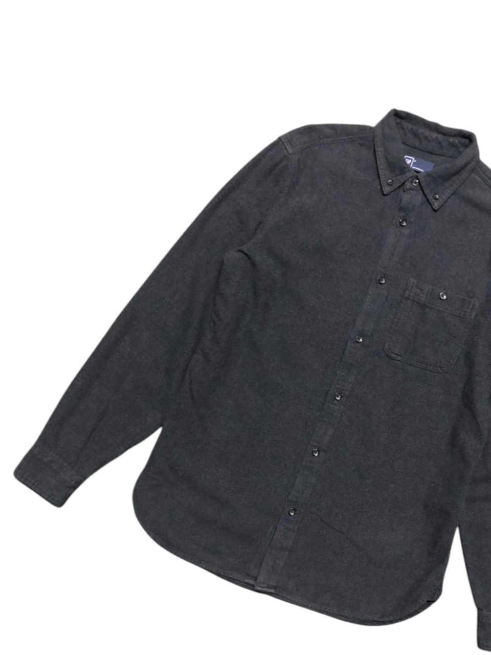 Gap Gap Long Sleeve Shirt Button Down Dark Grey Size US S / EU 44-46 / 1 - 6 Thumbnail