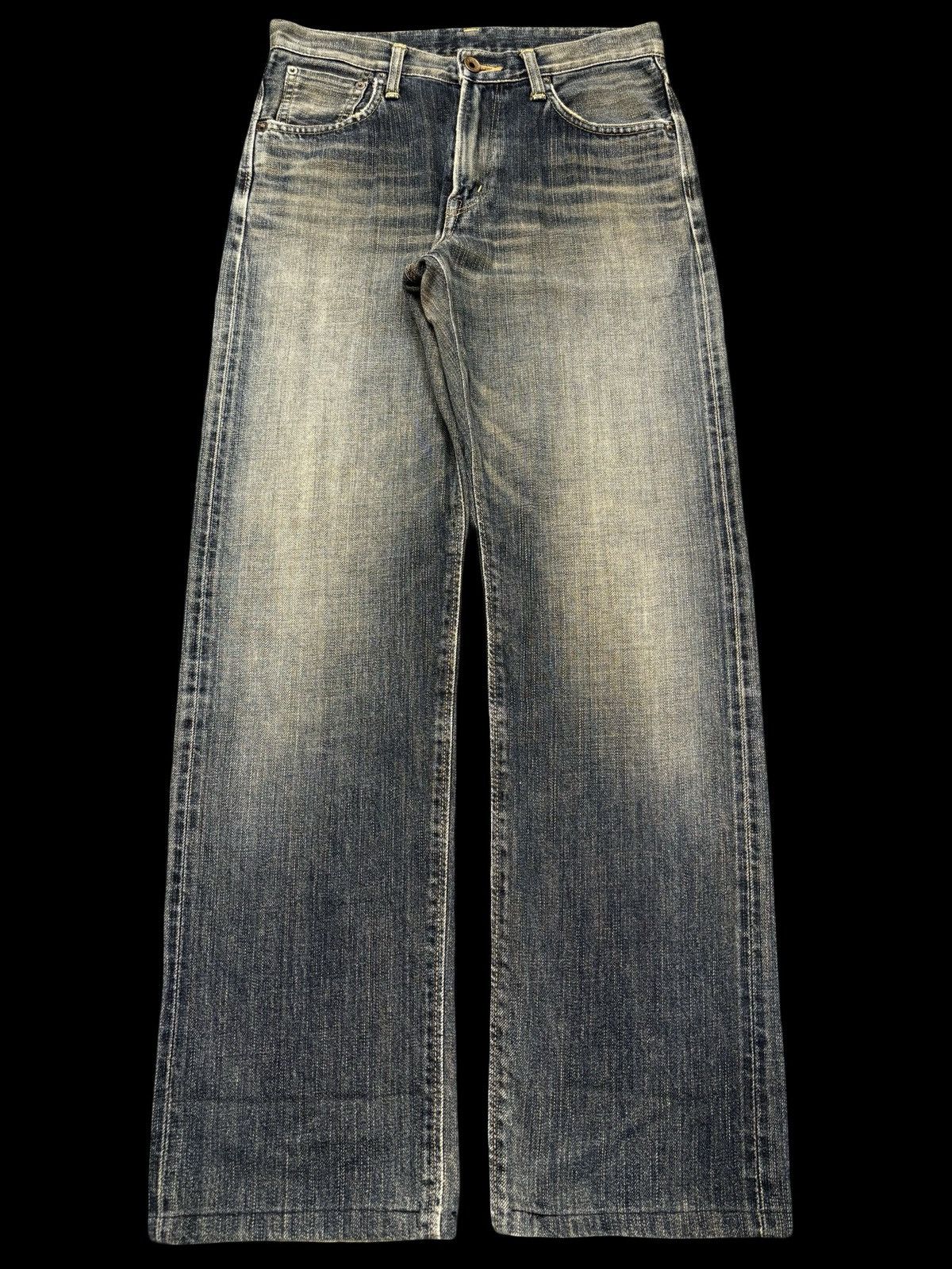Japanese Brand 💥Insane 90s Mudwash💥Rare Edwin Rusty Selvedge Denim F659 Size US 30 / EU 46 - 3 Thumbnail